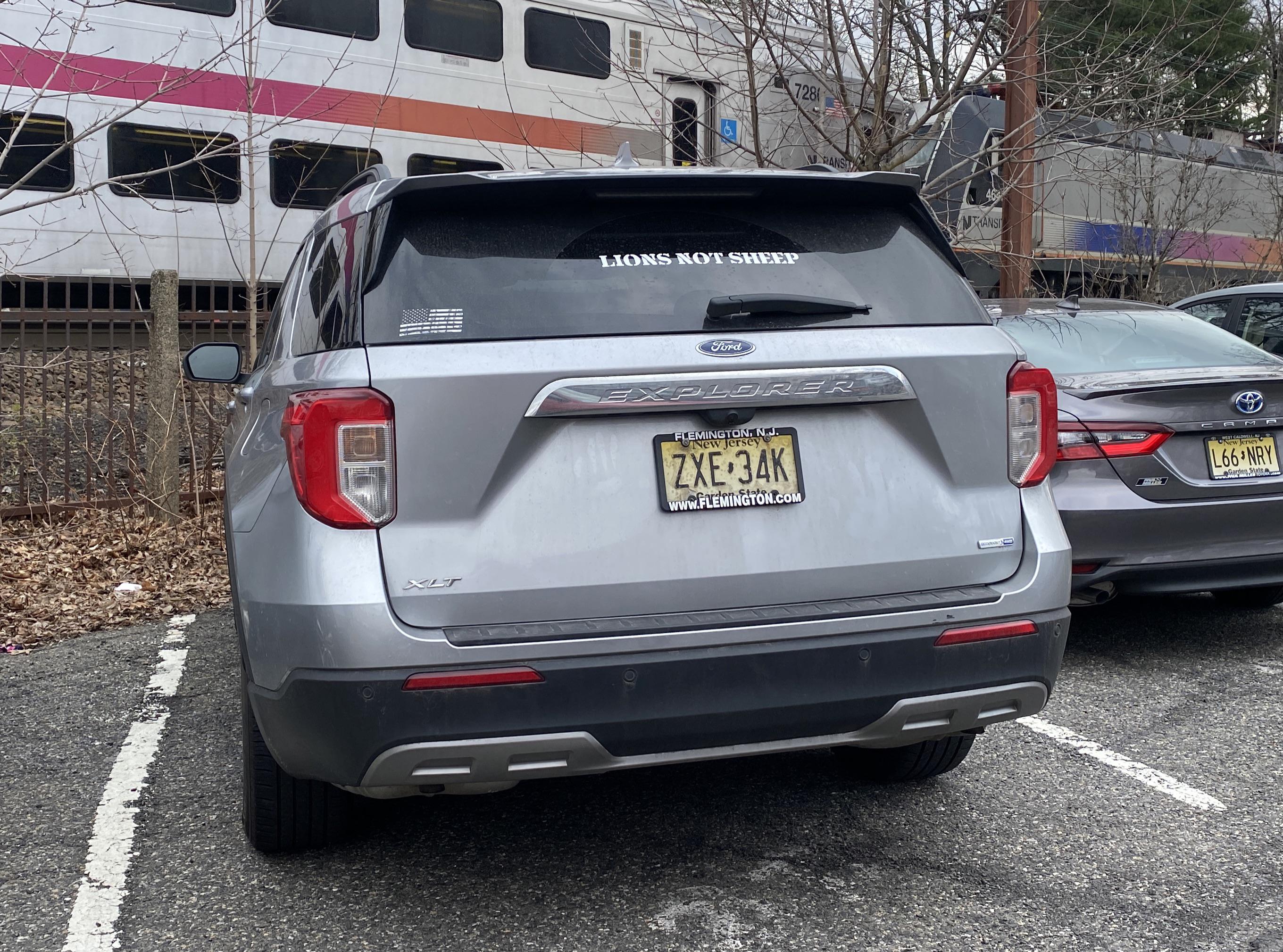 Surprising find in one of the most Liberal towns in North Jersey. r