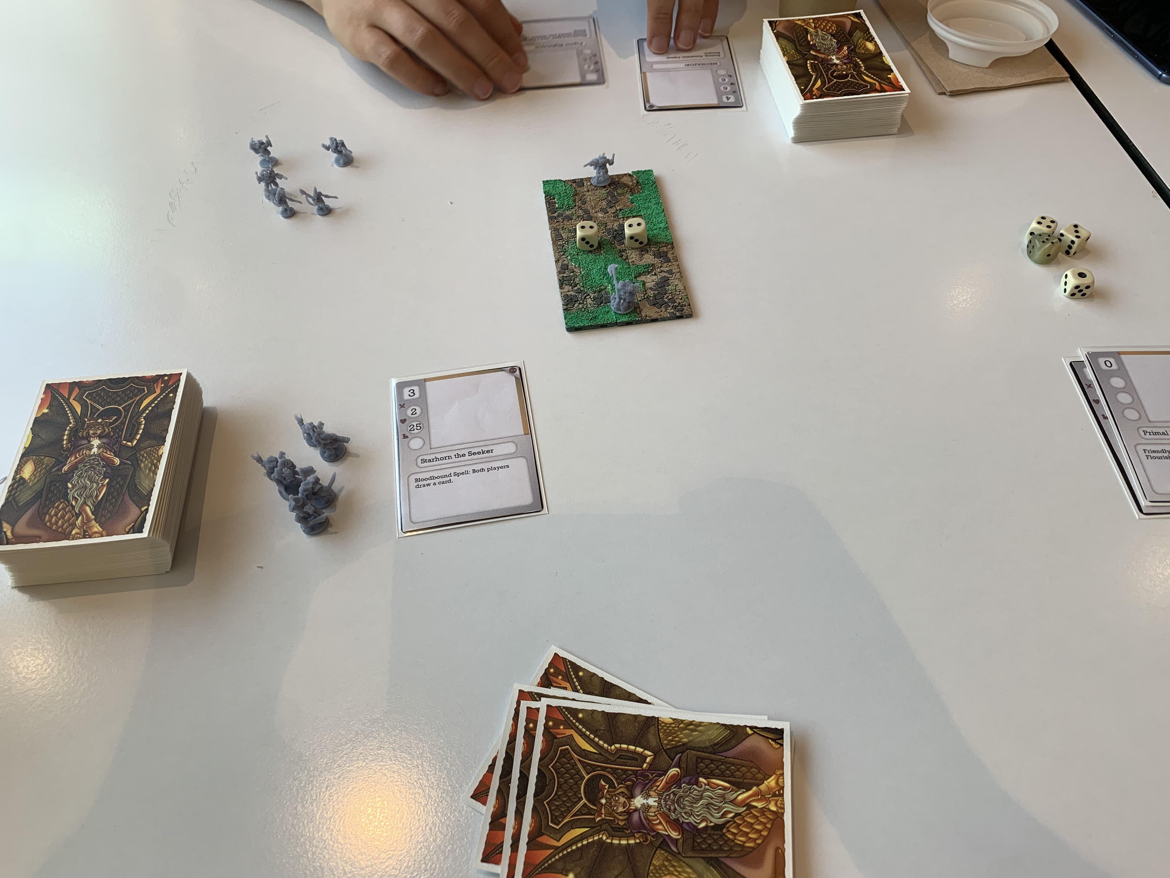 My own 7 day game jam. Creating MTG like CCG but you actually have