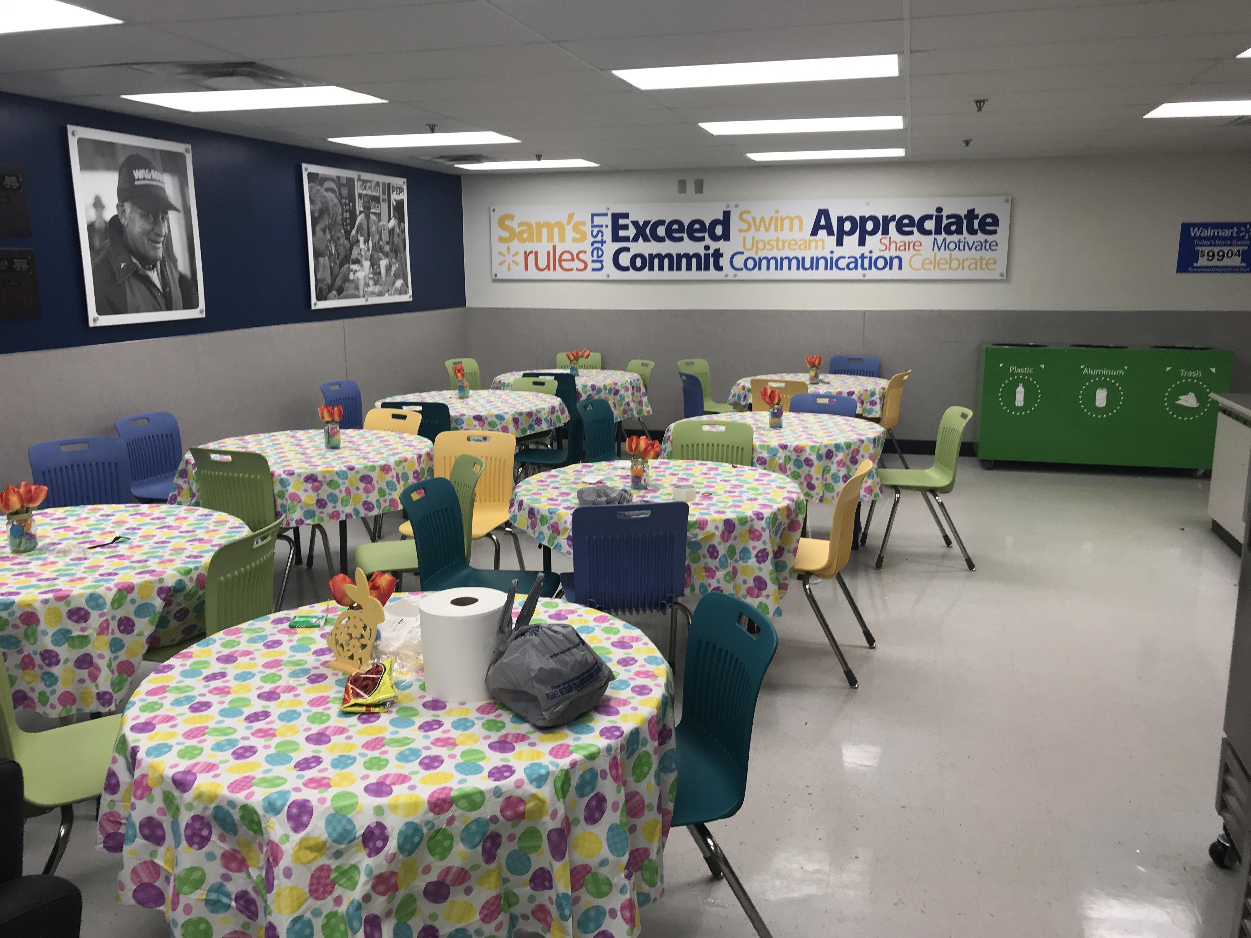 So happy to see my fellow overnight coworkers having a good break that