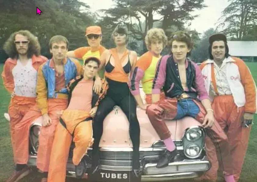 The Tubes circa 1983. r/80s