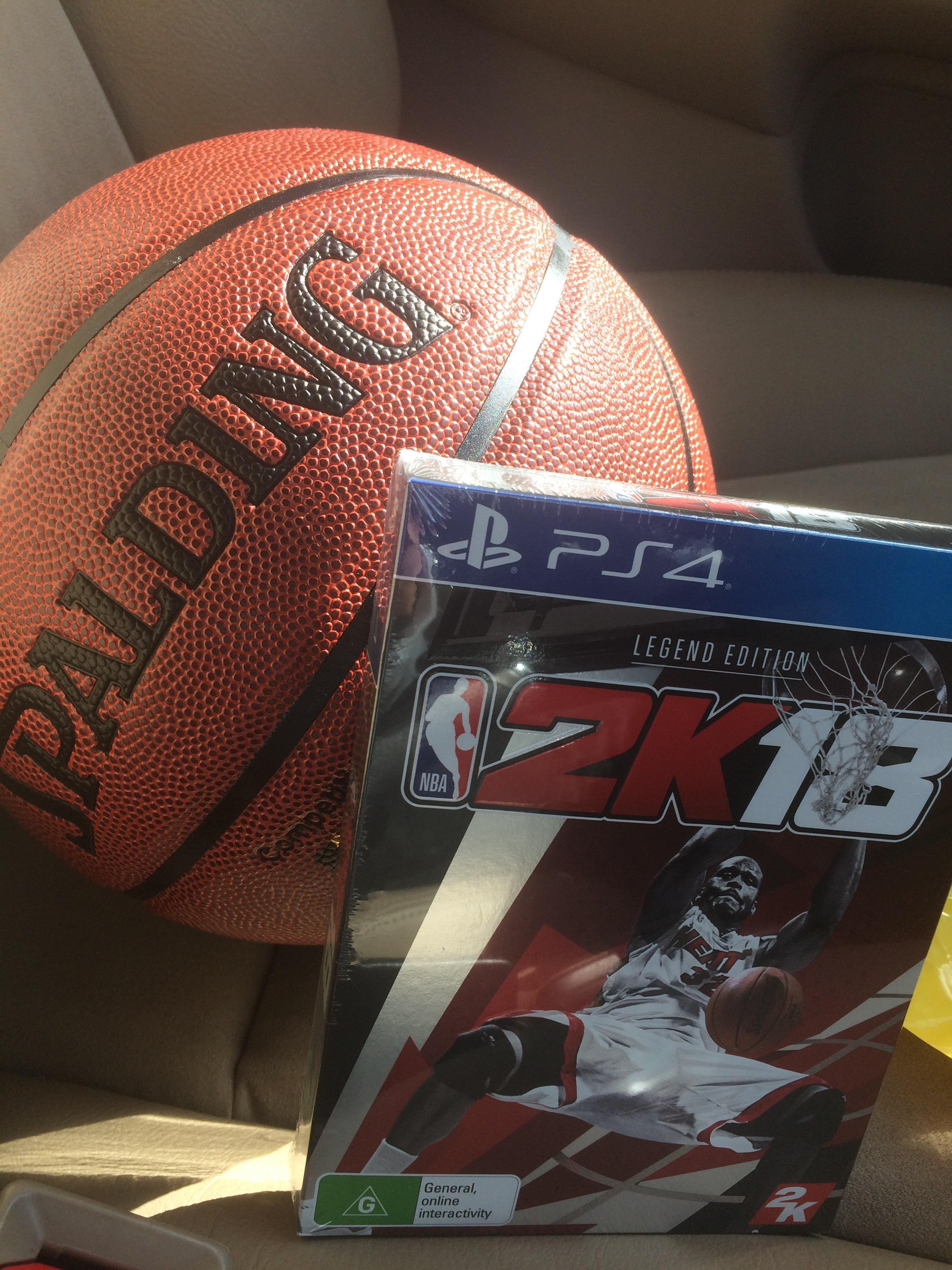 Got a free basketball as preorder bonus r/NBA2k