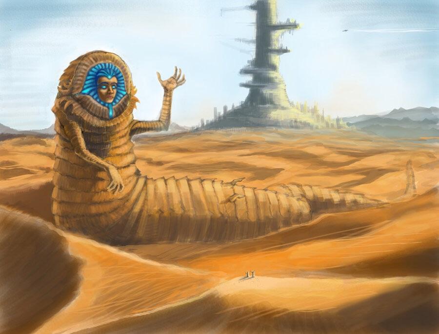 Interesting take on Leto The God Emperor of the known universe r/dune