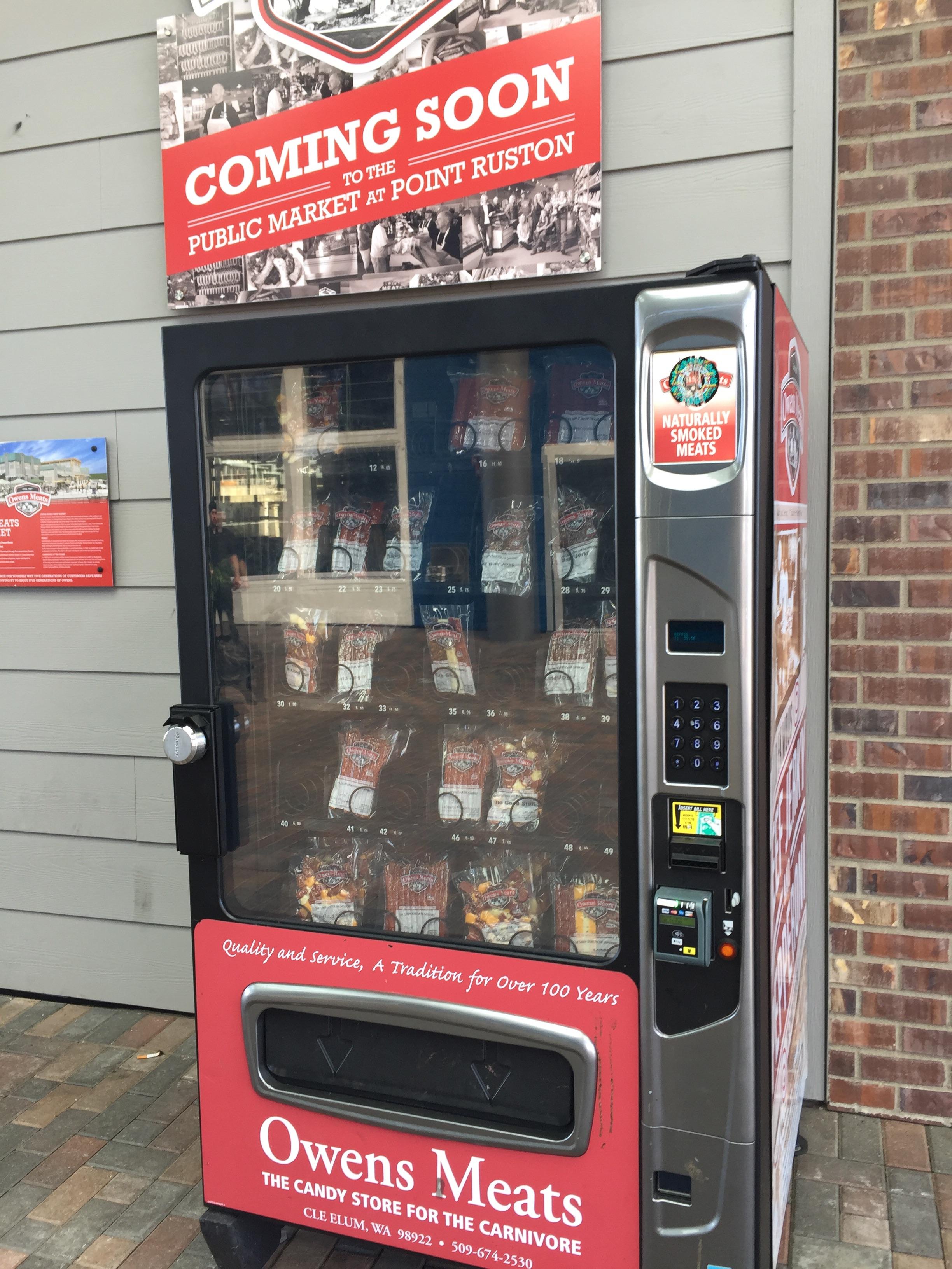 A meat vending machine! r/mildlyinteresting