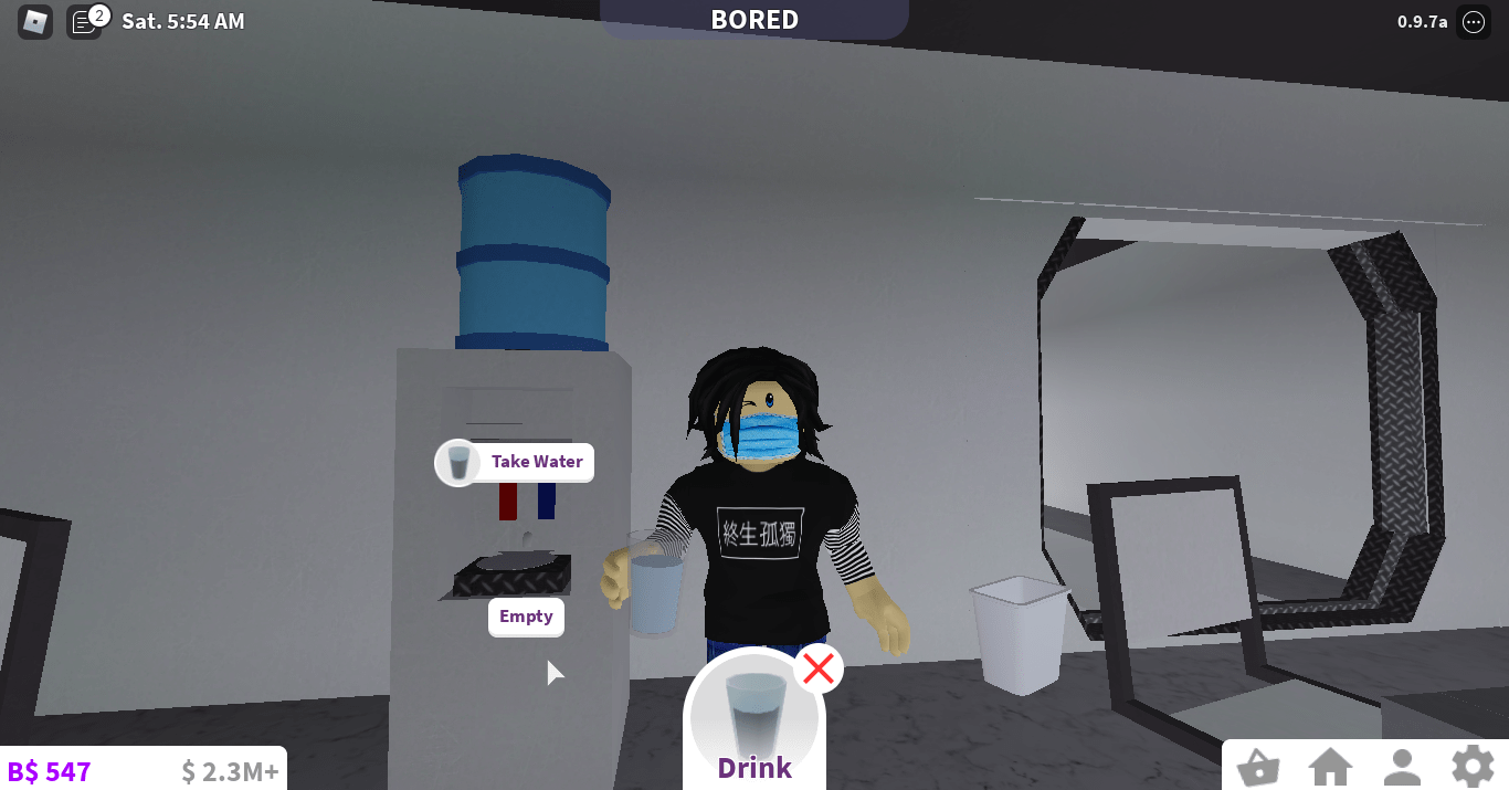 Functional Water Dispenser for office r/Bloxburg