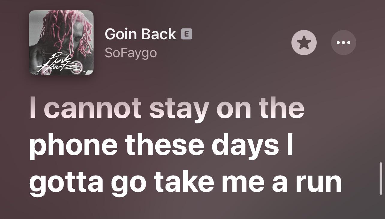 What happened to when bro used to go live and go on walks r/SoFaygo