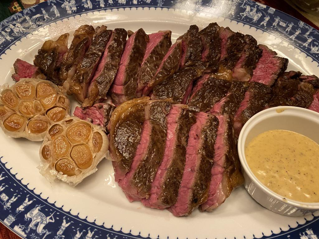 Ribeye in cast iron, finished in oven r/steak