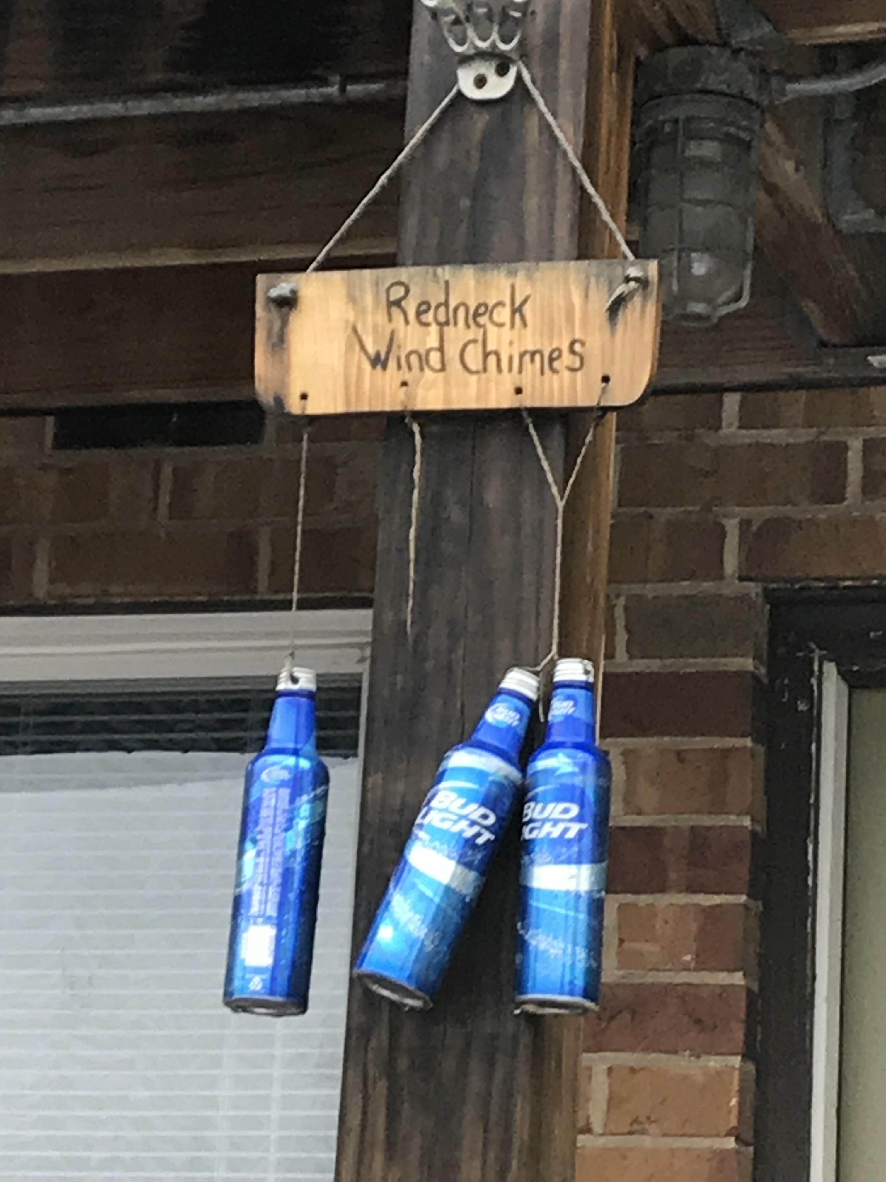 Redneck Wind Chimes r/trashy