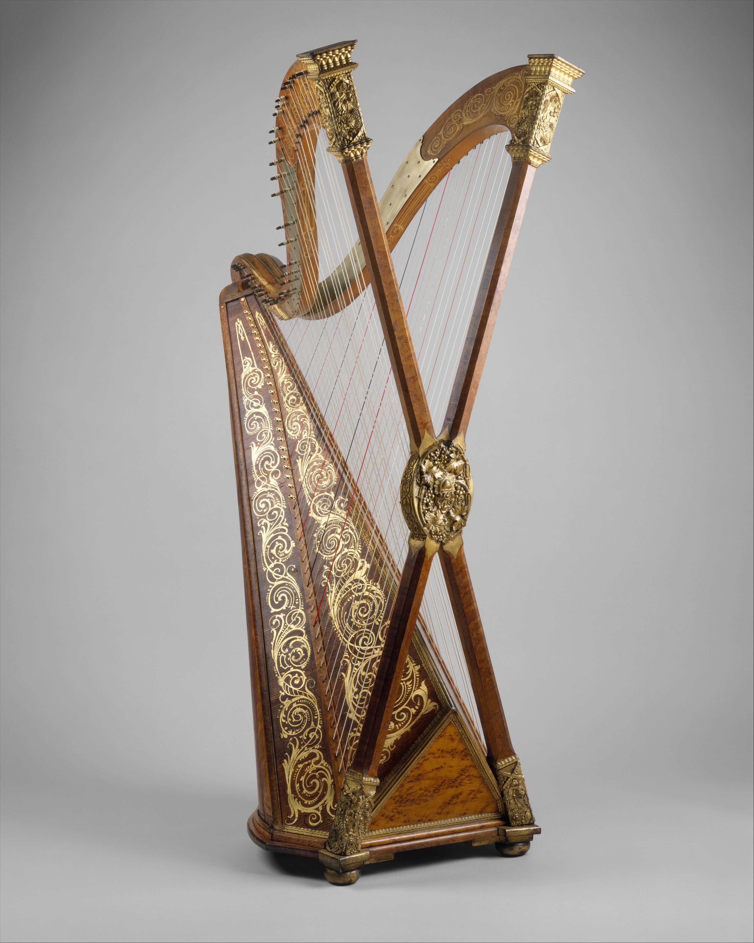 Henry Greenway, Double chromatic harp, USA after 1895[2978x3722] r