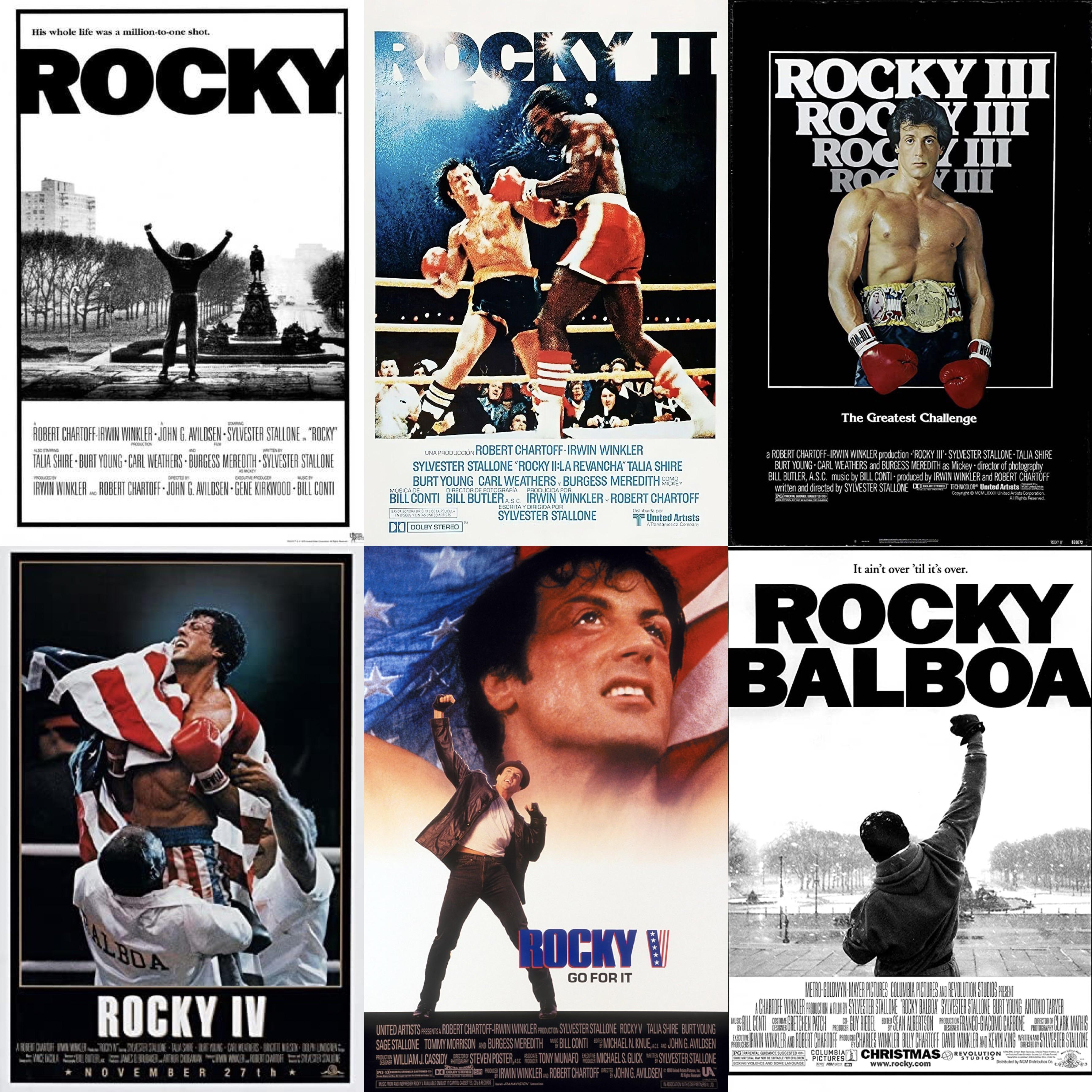 How would you rank the Rocky movies? Overall thoughts on the saga? r