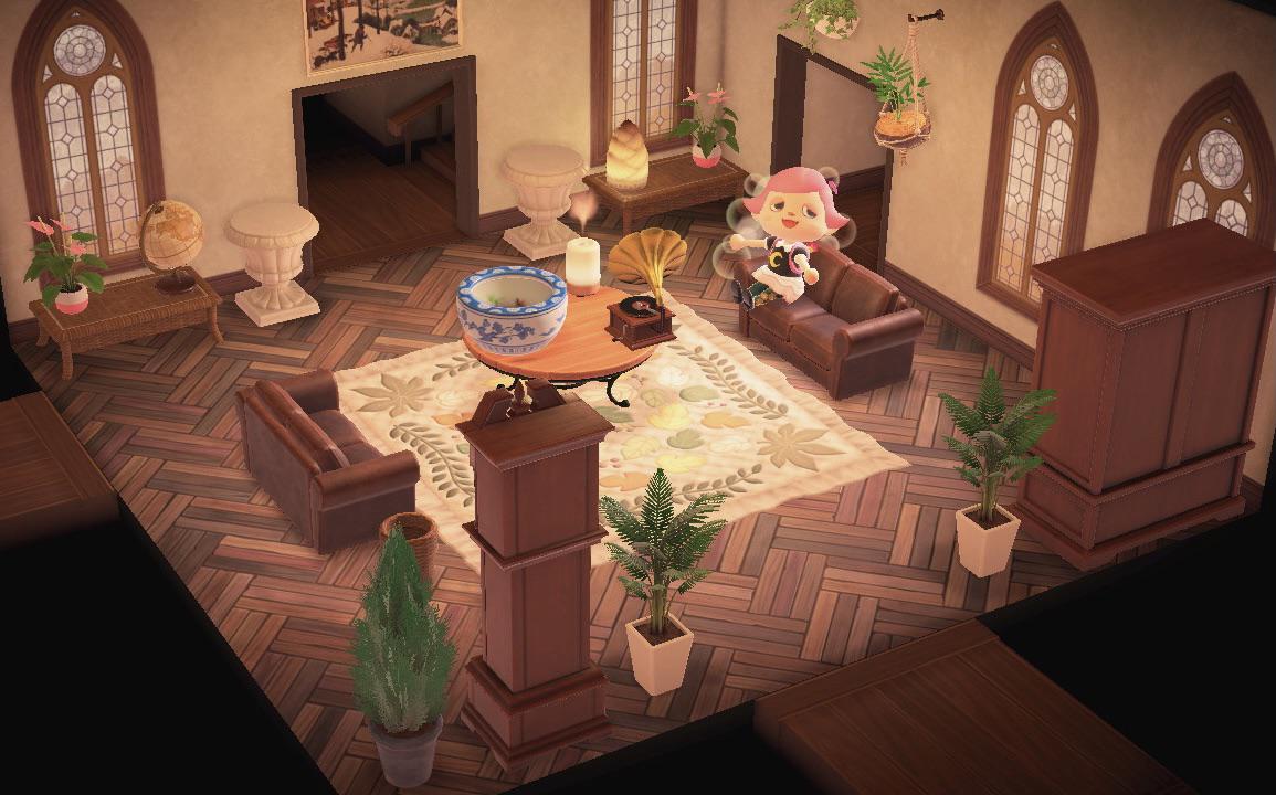 The turkey day flooring and rug were the perfect additions to my living