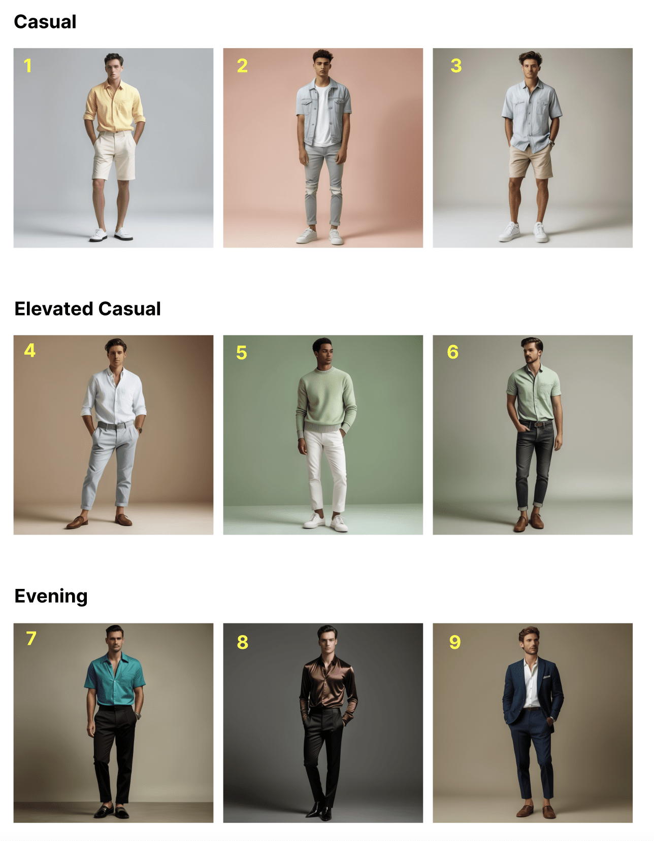 Stylish Men's Summer Date Outfits r/mensfashion