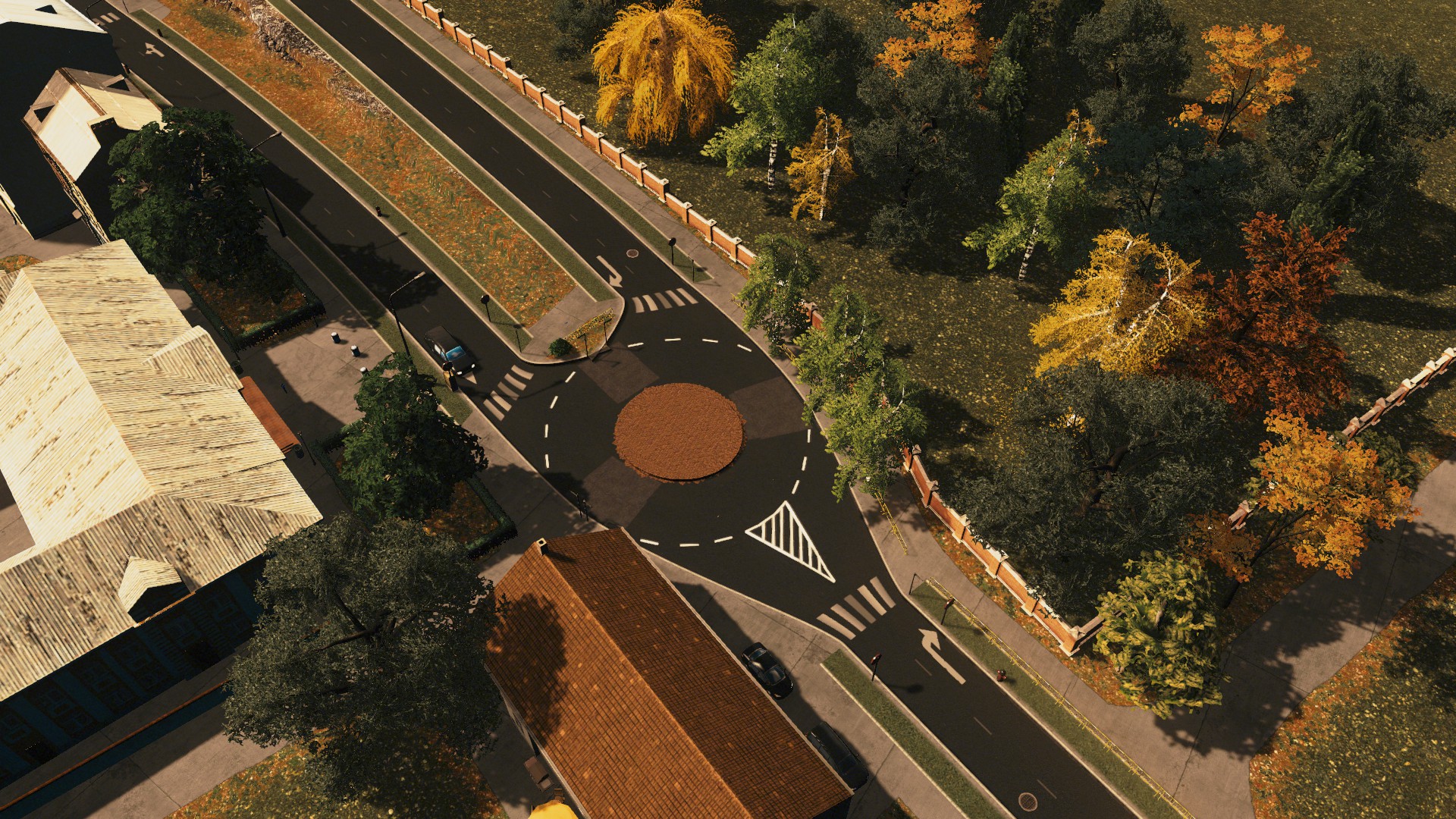 Little roundabout r/CitiesSkylines