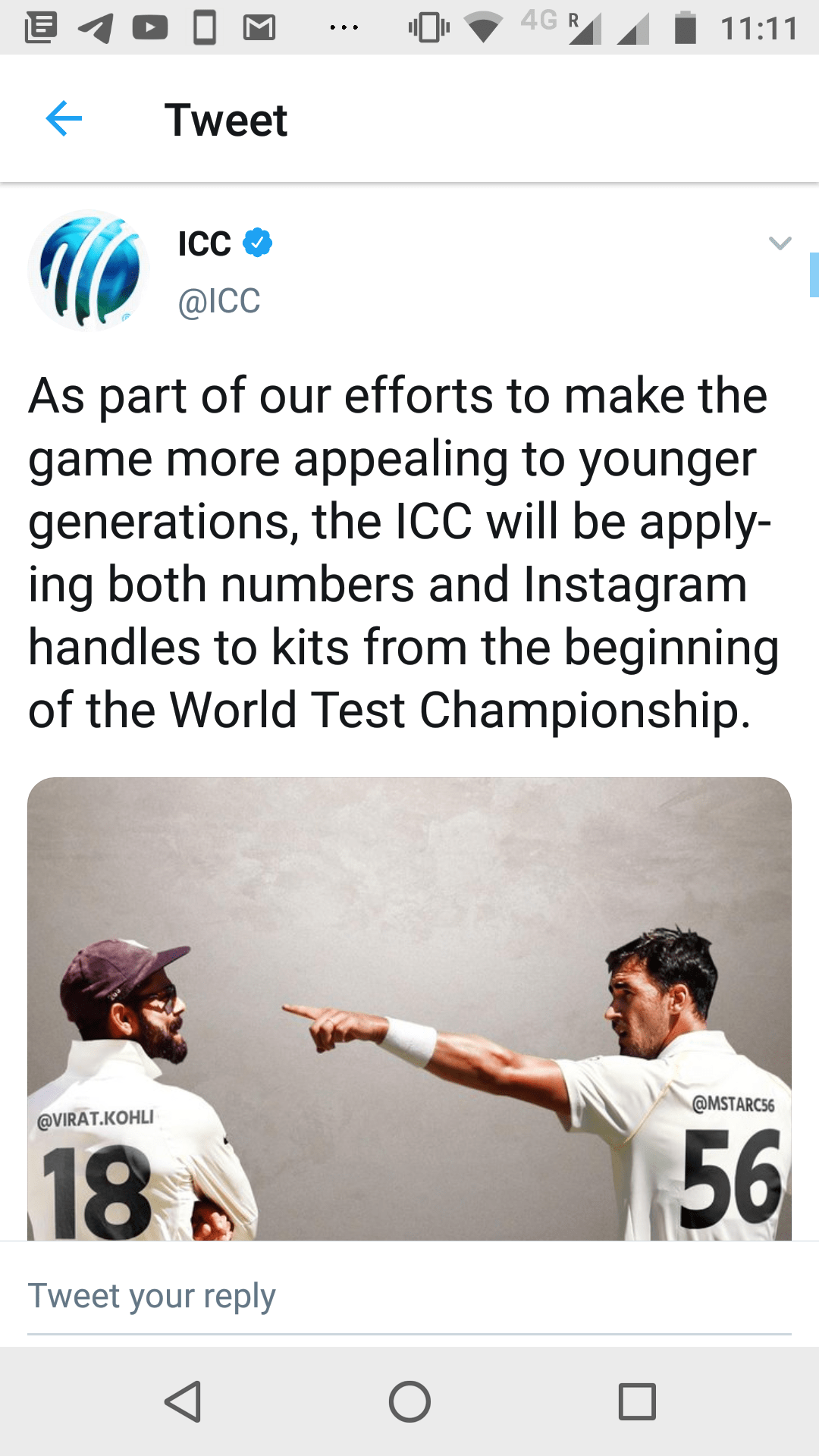 Thoughts on this? r/Cricket