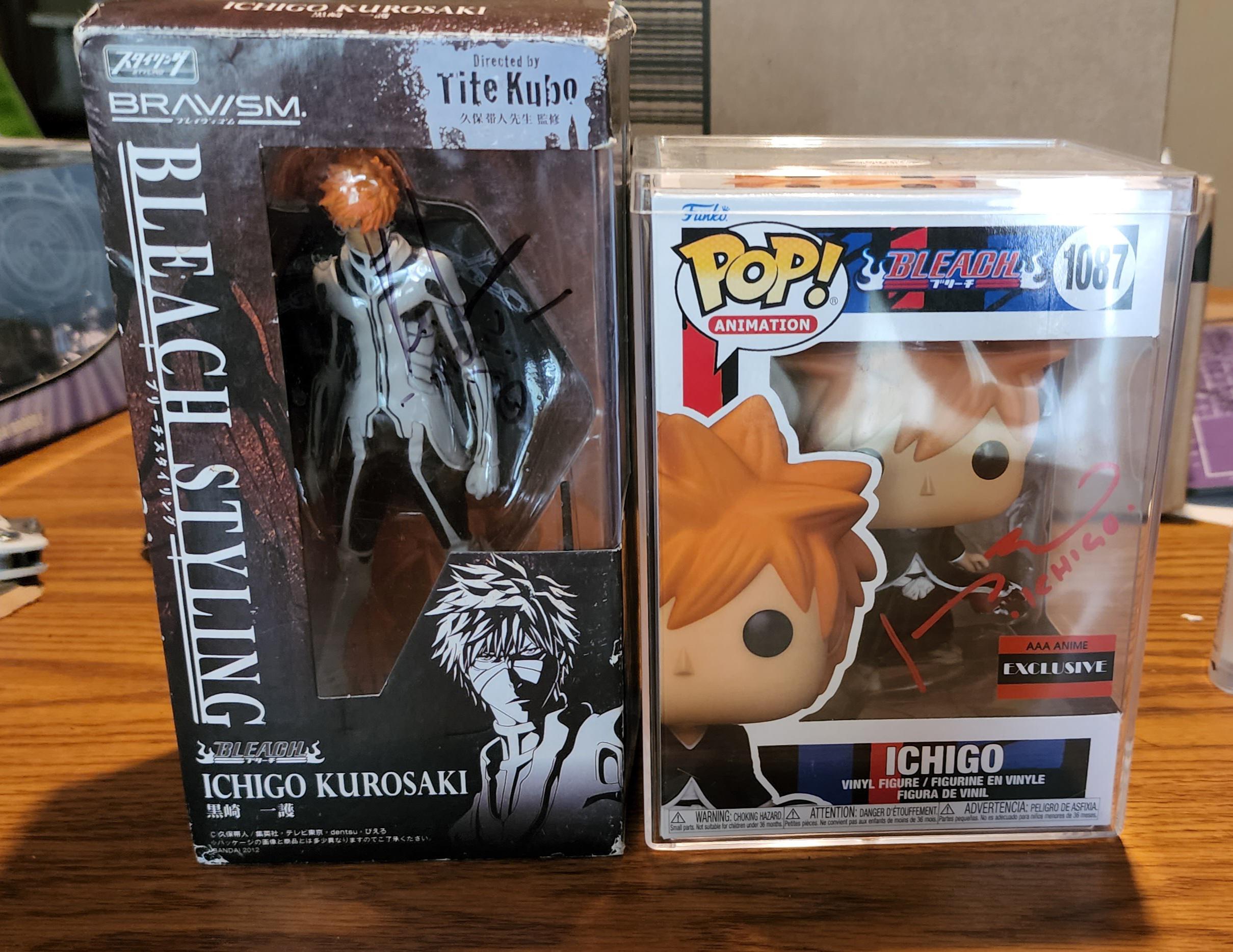 Ichigo 1087 Funko Pop! Bleach (Signed with JSA)