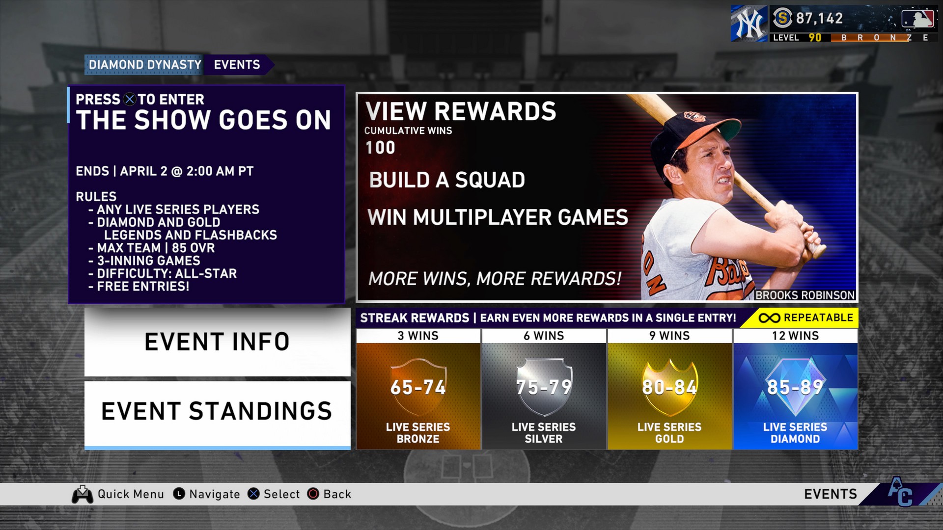 Been a long week of event games MLBTheShow