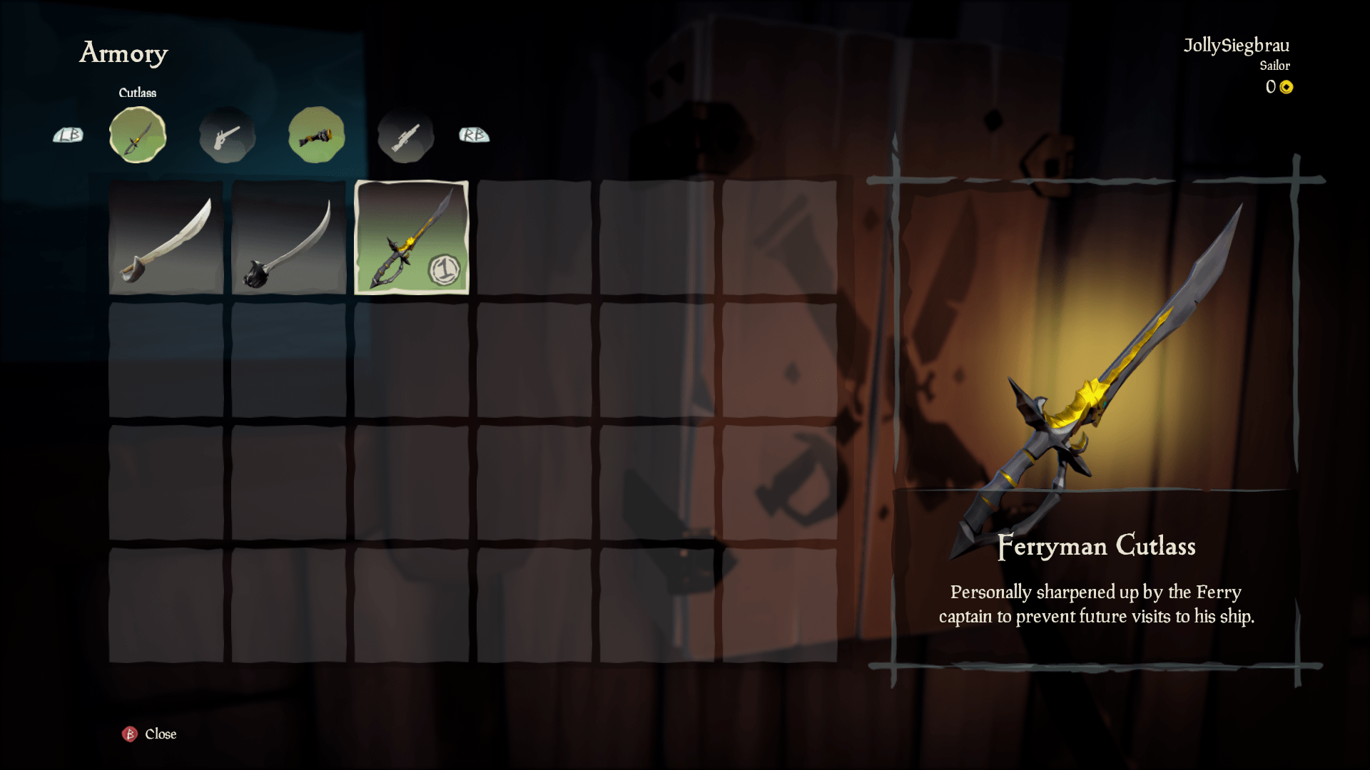 Ferryman Weapons Sea Of Thieves