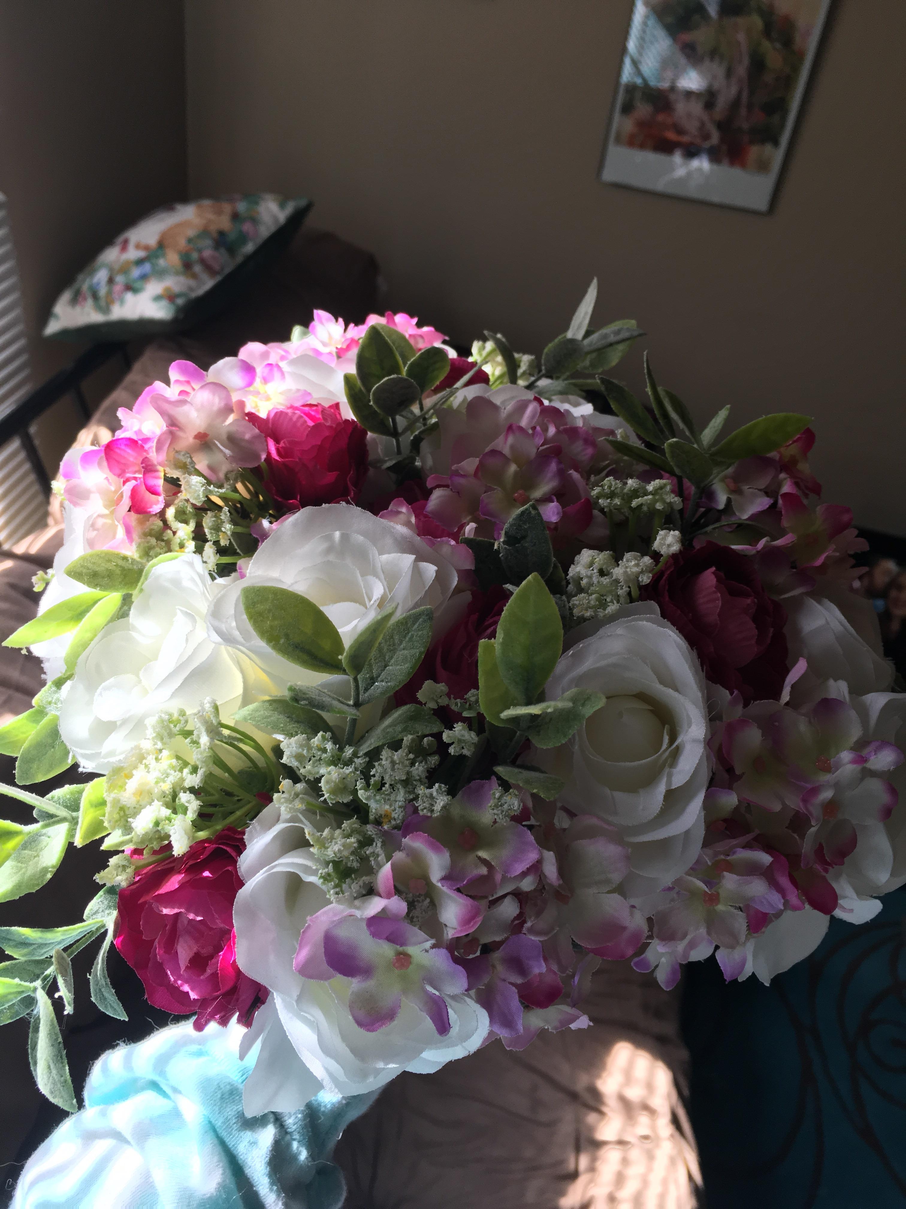 6 Bridesmaid Bouquets 30 at Michael’s! Weddingsunder10k