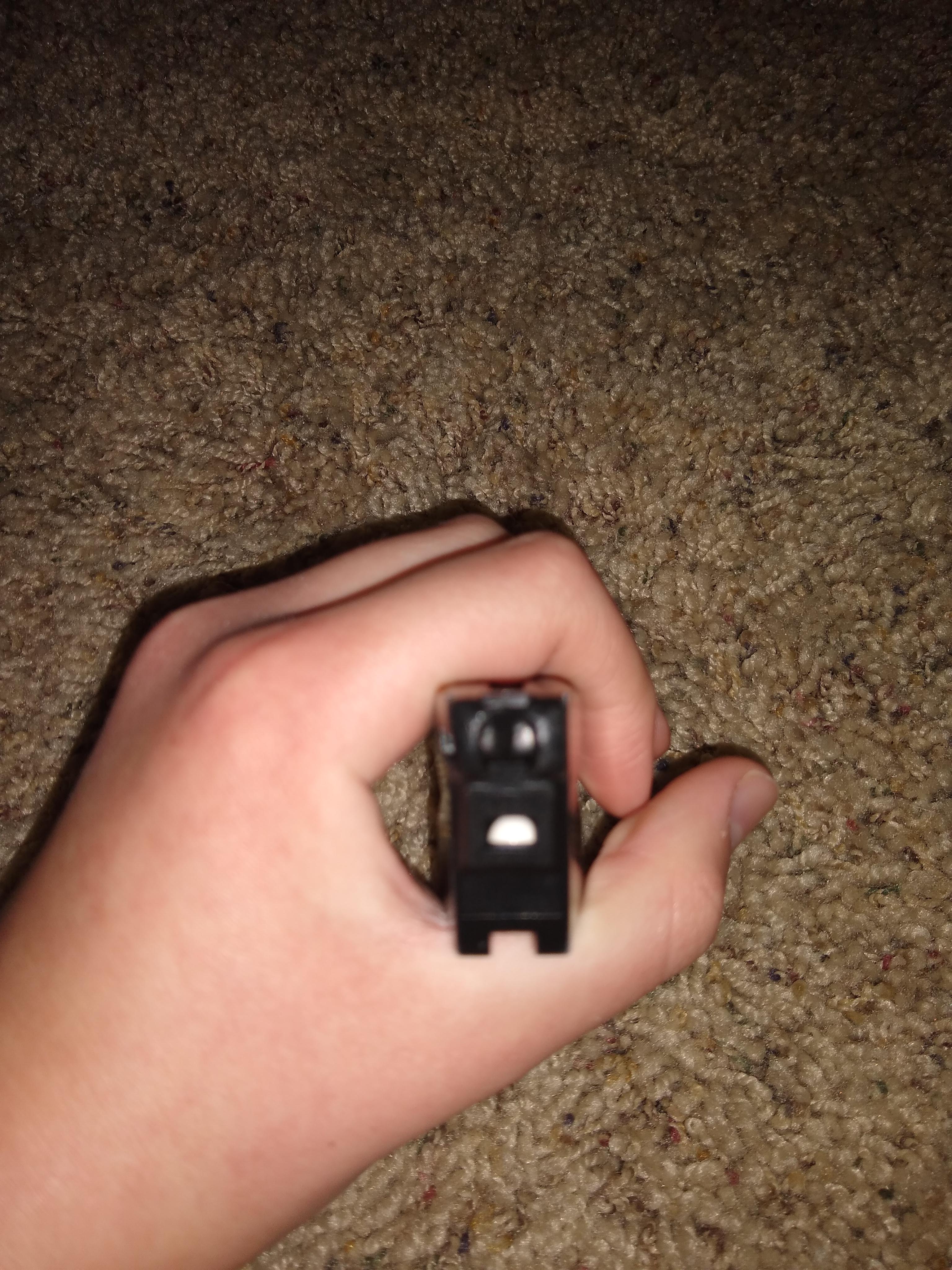 Please help, there is a bb stuck in my magazine gasket. r/airsoft