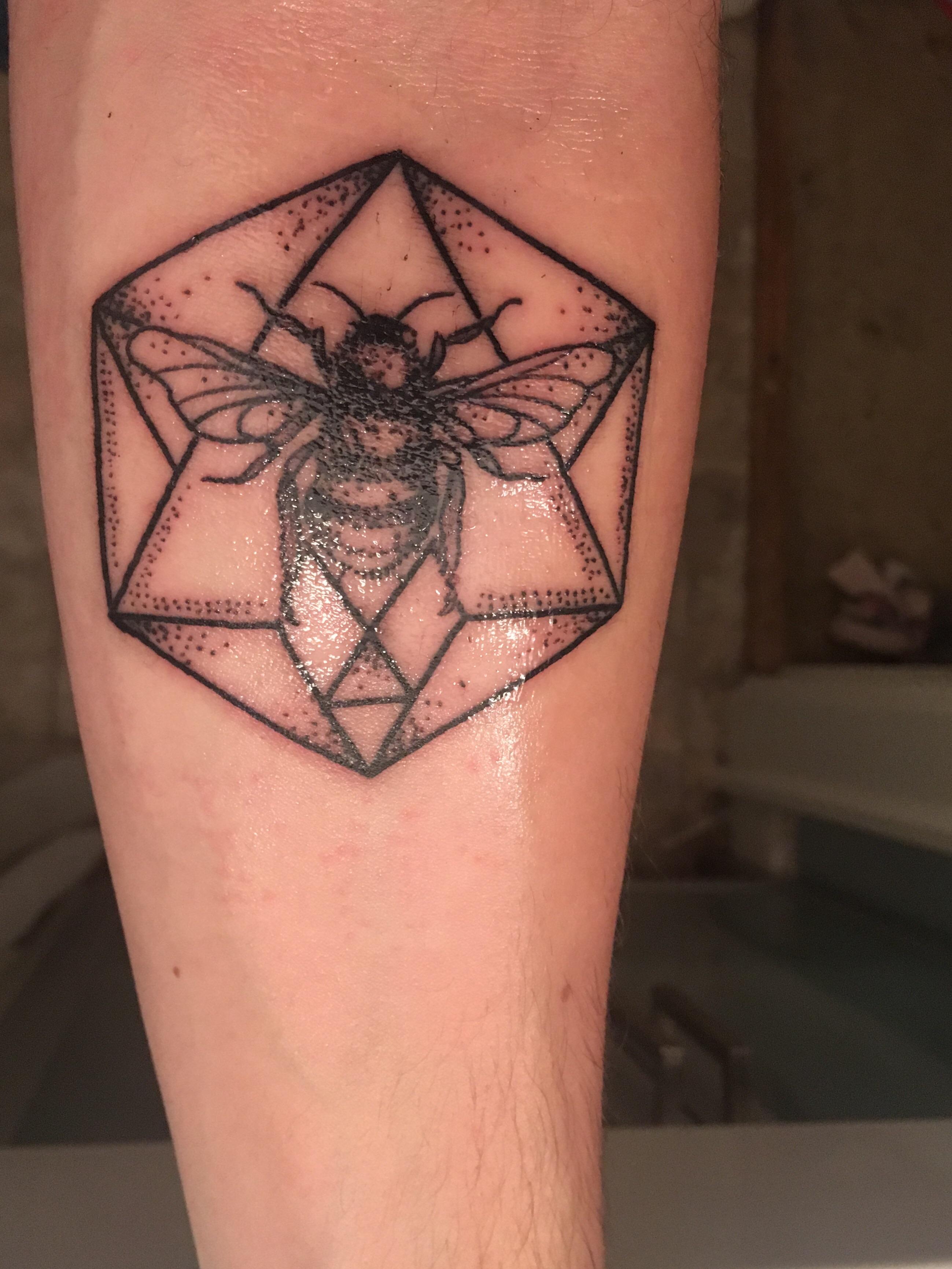 A very fresh photo of my first piece by Samantha Compasso at Flats