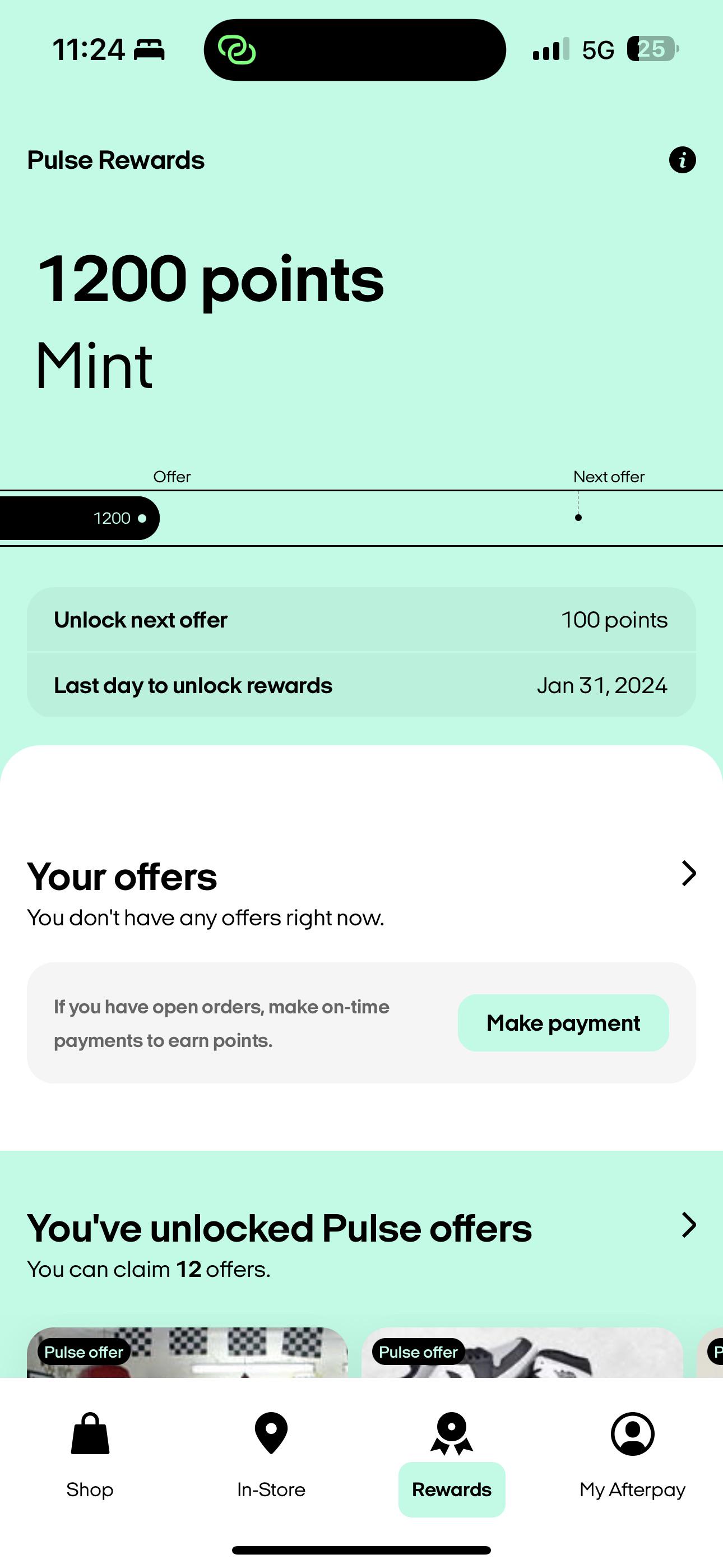 Anything after mint? r/Afterpay