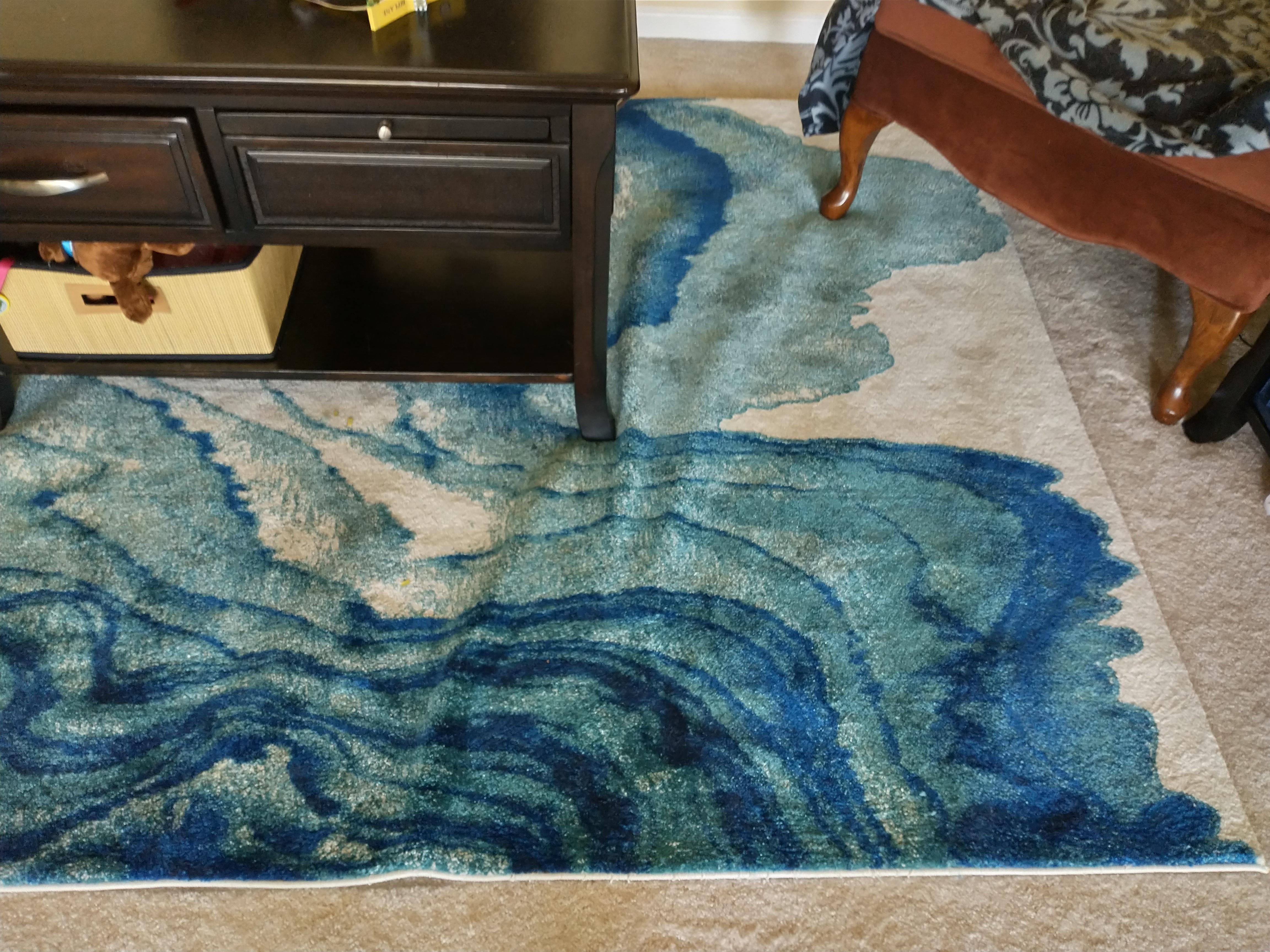 How do I stop this rug from puckering? r/howto