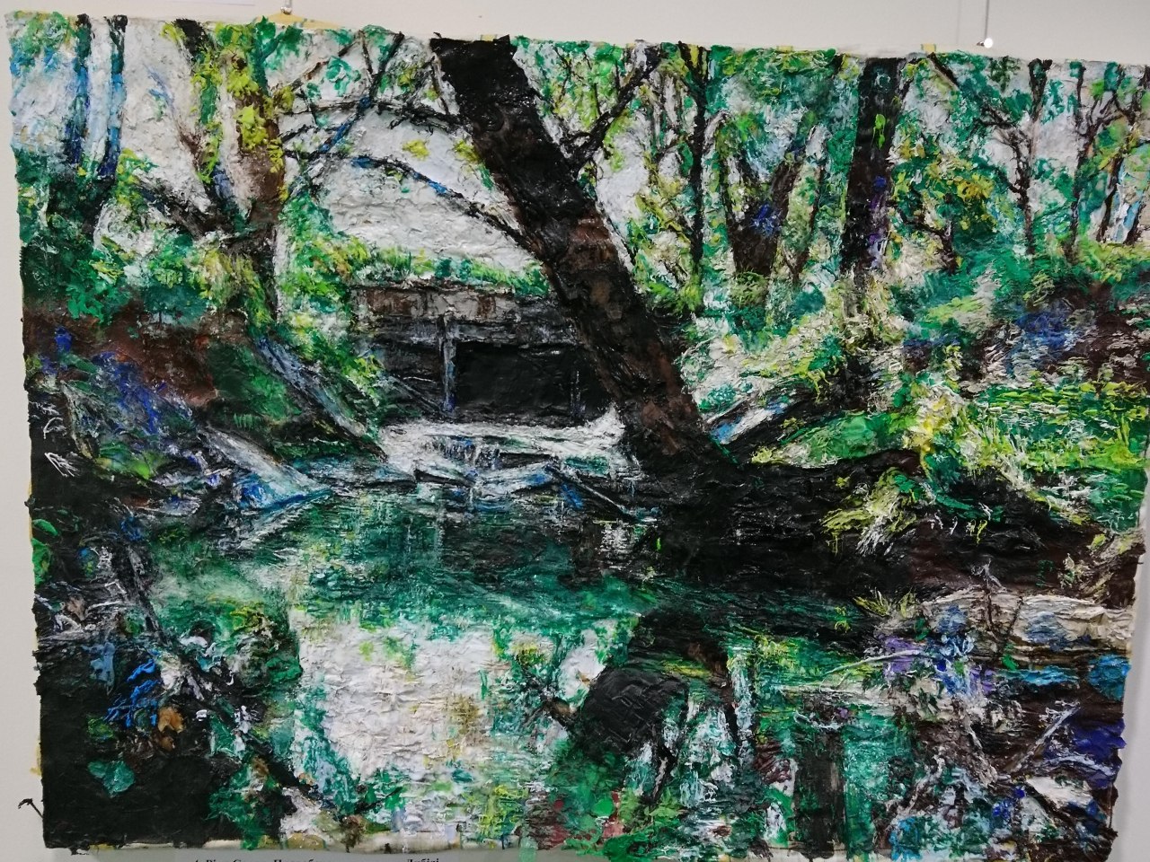 I'm creating paintings with recycled plastic wastes, hope you will like it r/toptalent