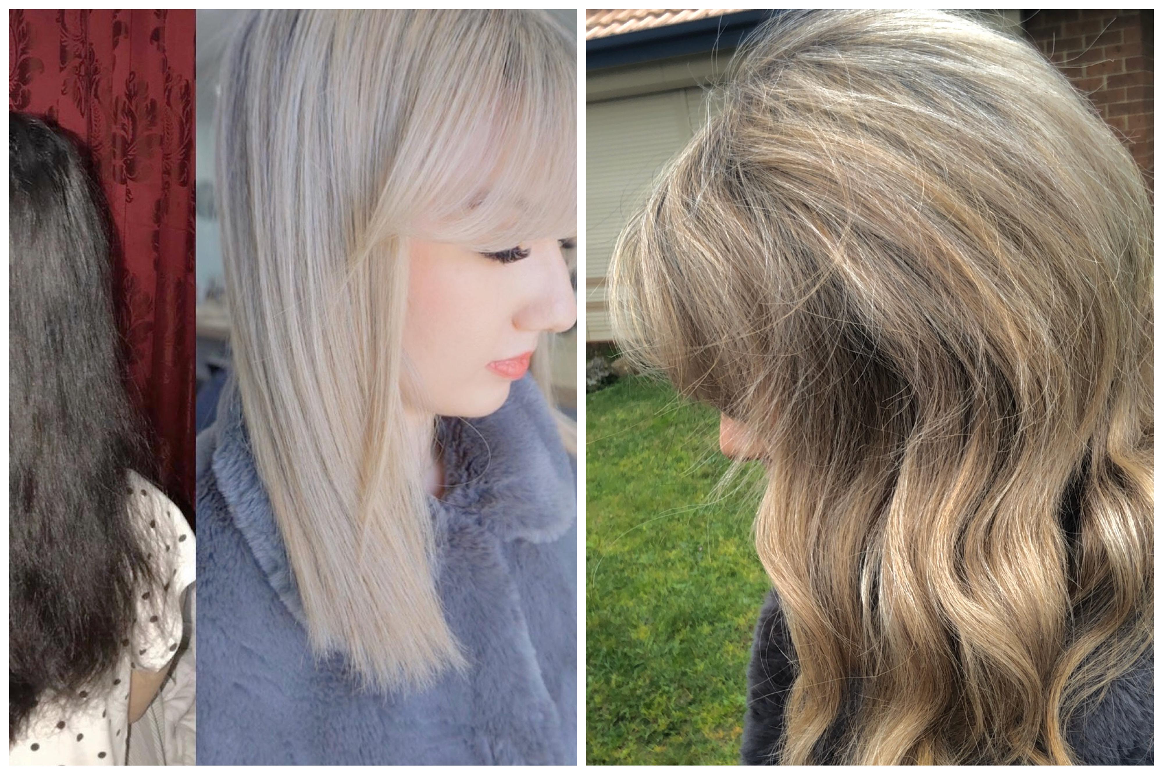 My hairdresser using filters on my hair, setting unrealistic