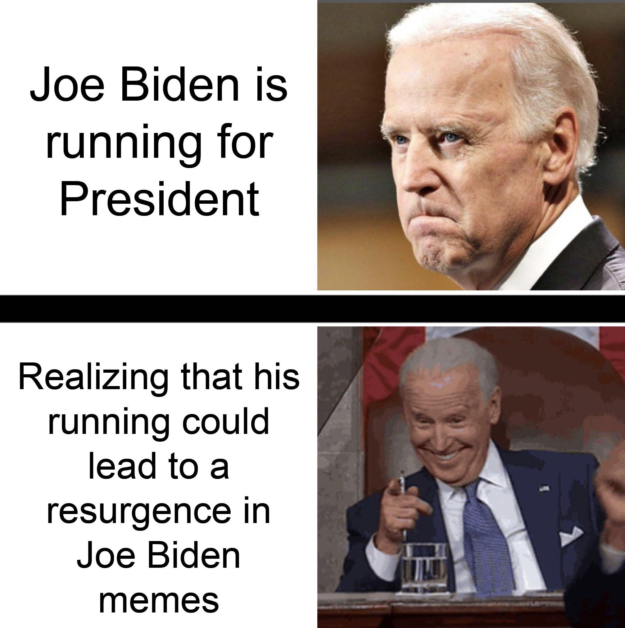 Joe Biden memes are back y’all memes