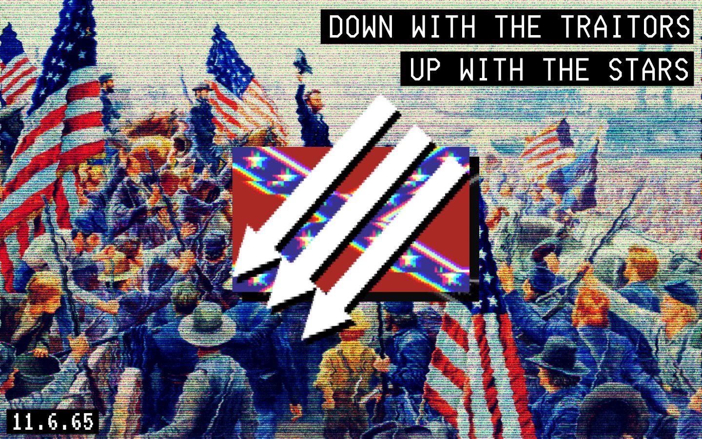 Down With The Traitors, Up With the Stars IronFrontUSA