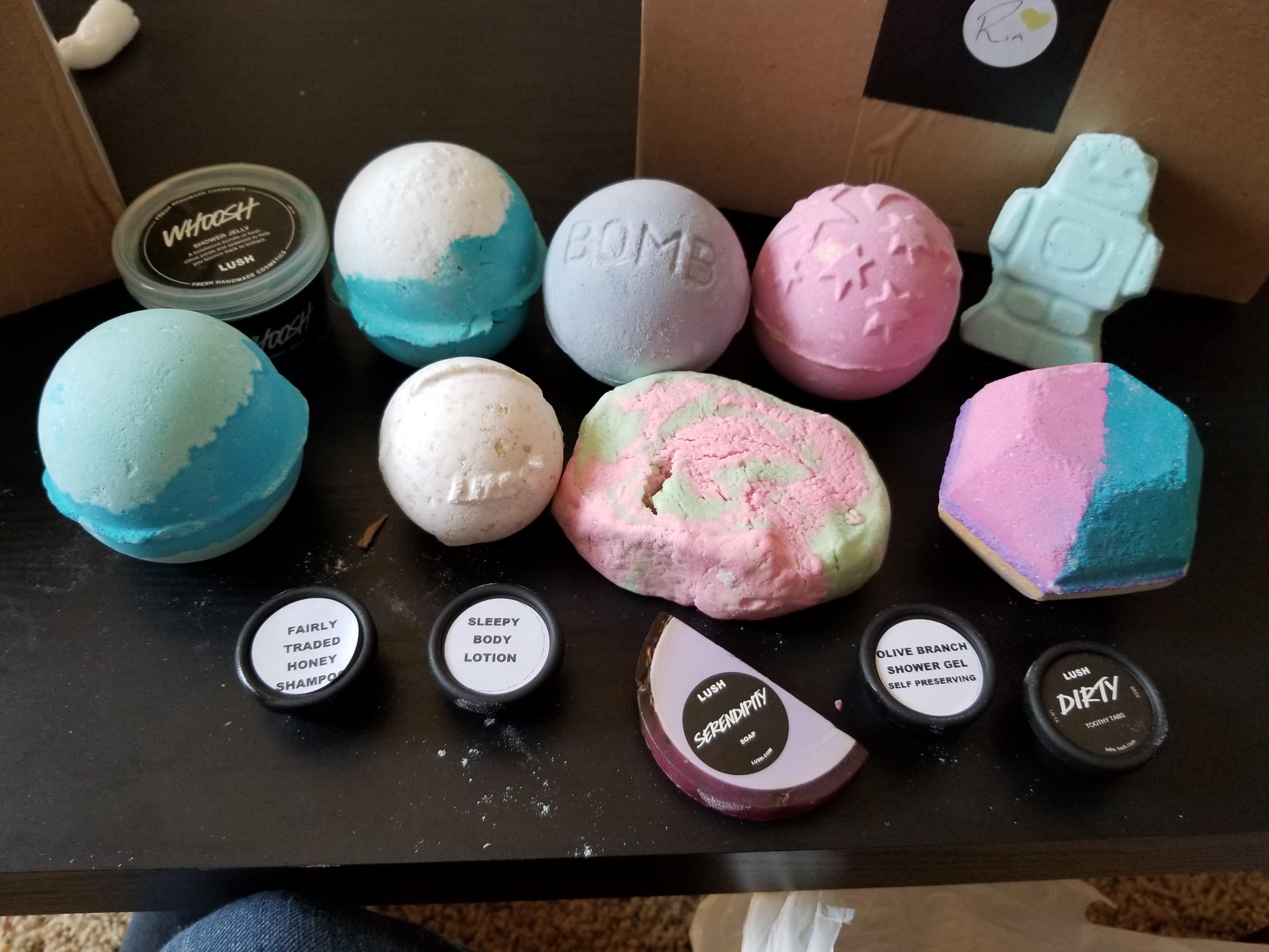 First Lush Order Ever So Excited! r/LushCosmetics