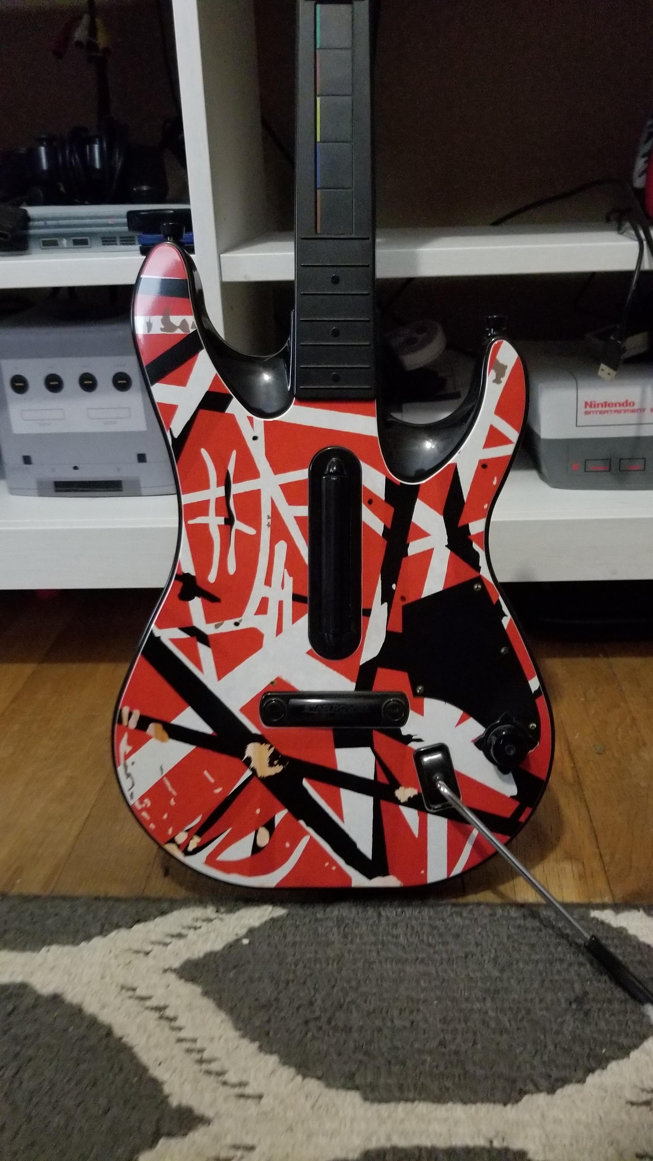 Ive been looking for a Guitar Hero Van Halen faceplate for a long time