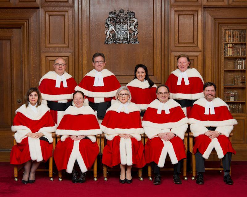Supreme court Judges in Canada wear Santa robes r/pics
