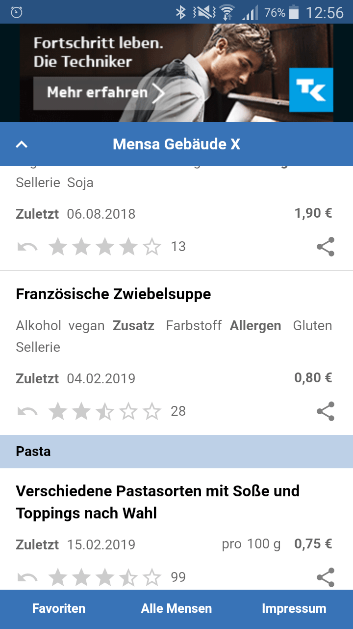 Mensa Essen am Montag 😂 PietSmiet