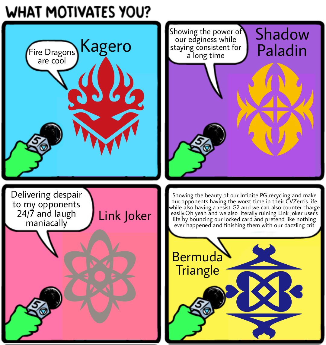 Some clans in Cardfight Vanguard Zero be like r/cardfightvanguardzero