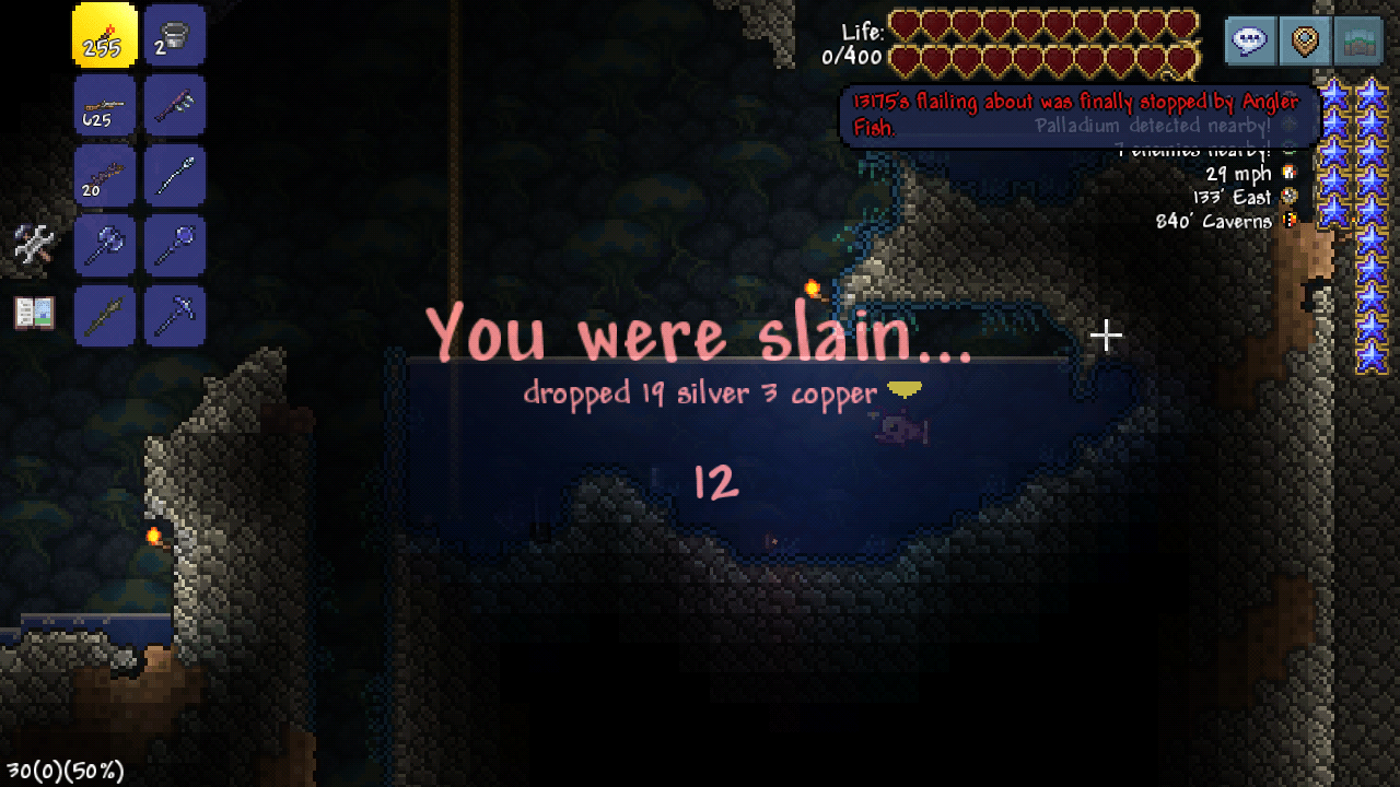 Imagine having a death counter in terraria since the new secret map has