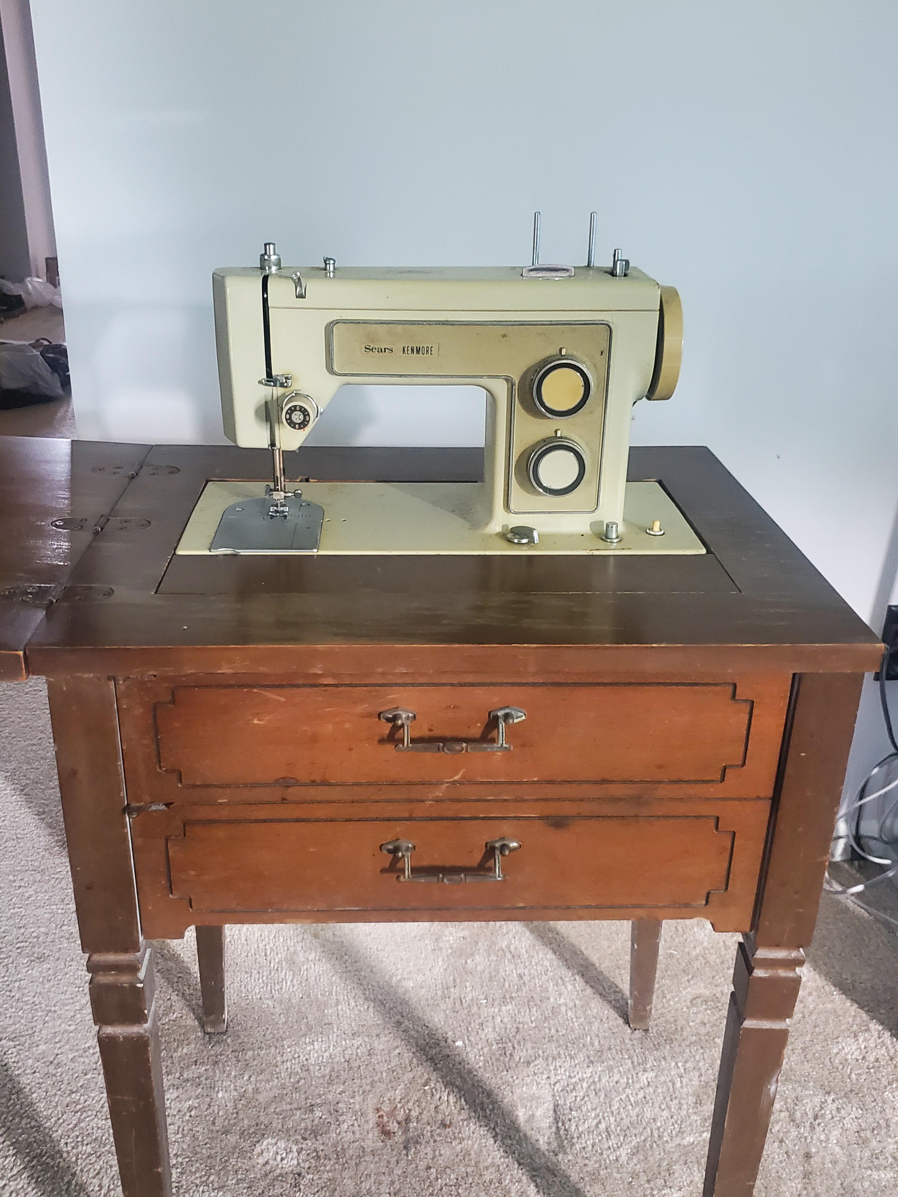 Today, I ,inherited my great grandmas Sears Kenmore Model 1320 sewing
