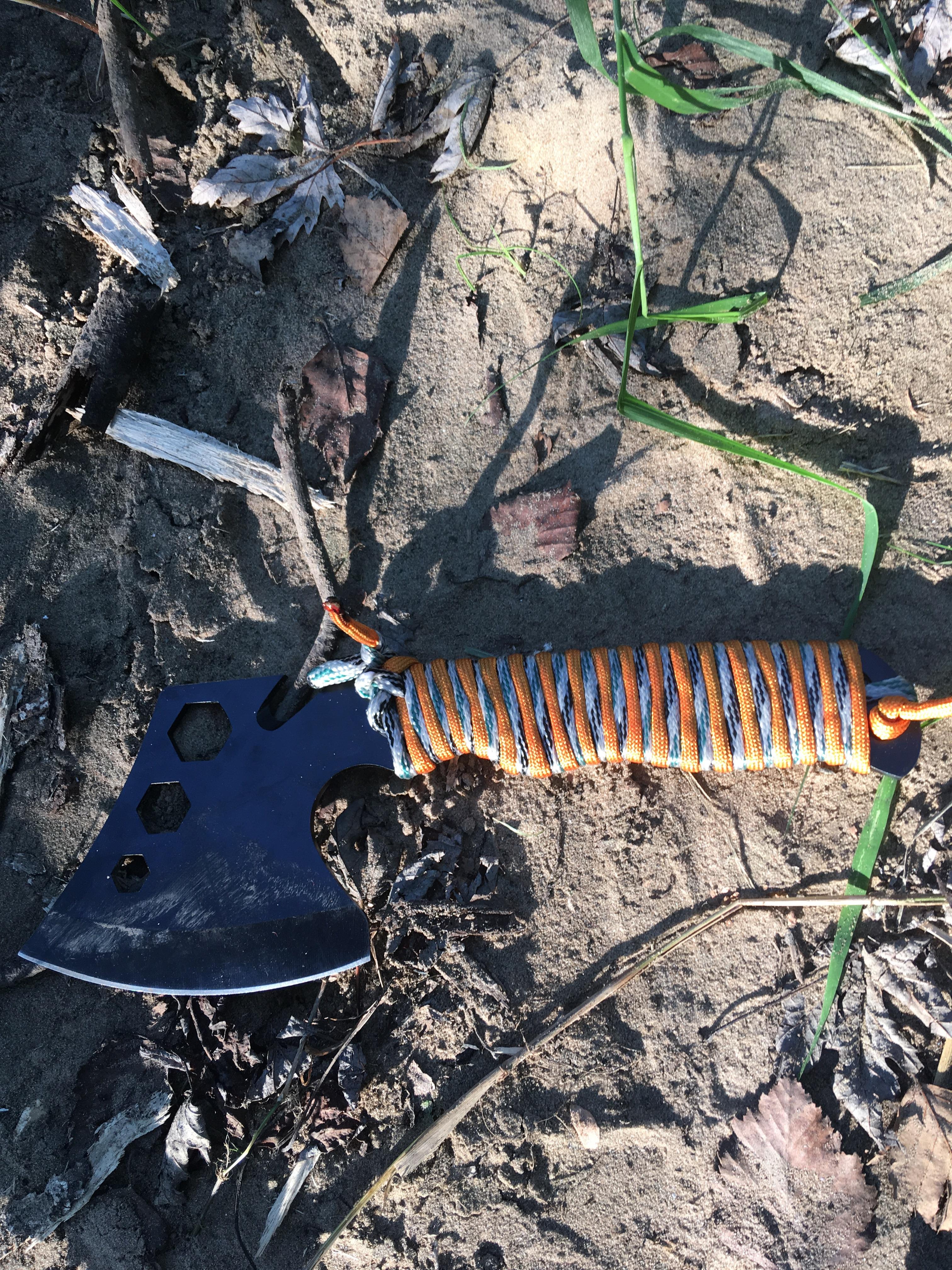 DIY Paracord Hatchet Handle r/CampingGear