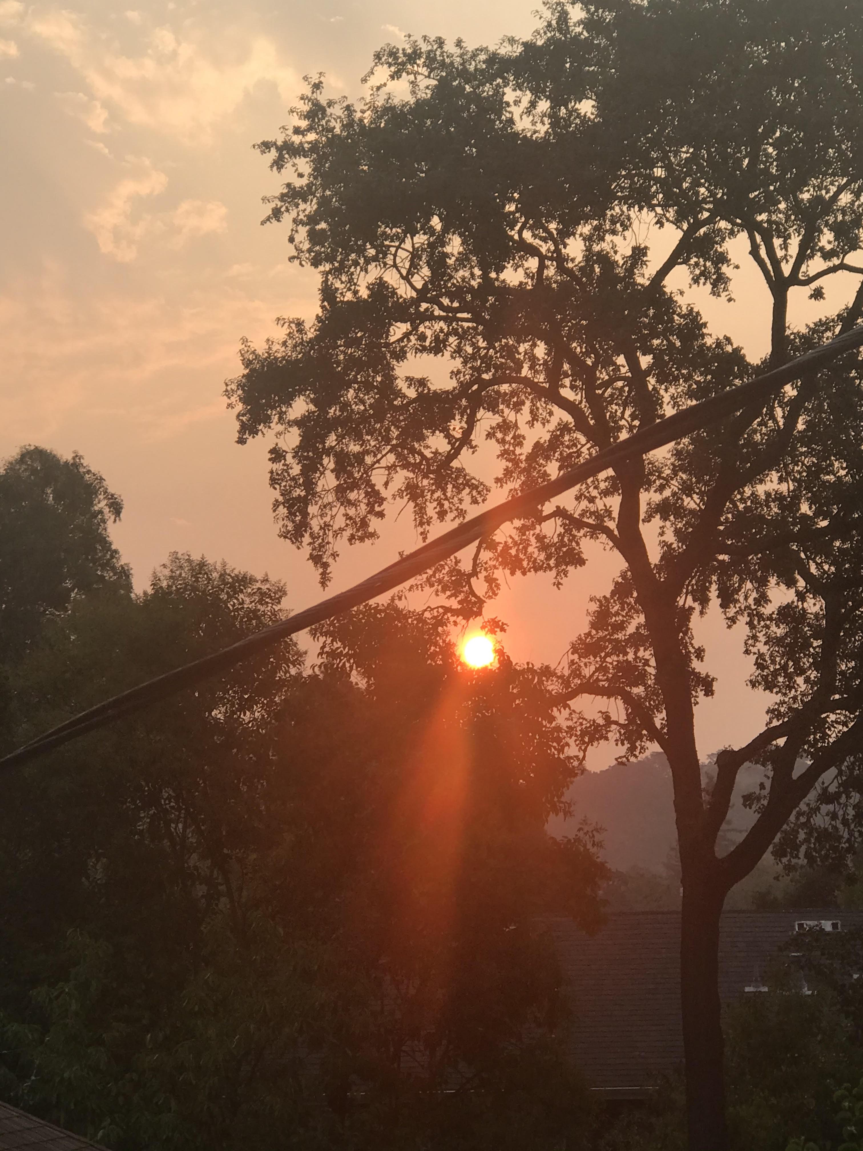 The sunrise in Northern California this morning r/pics