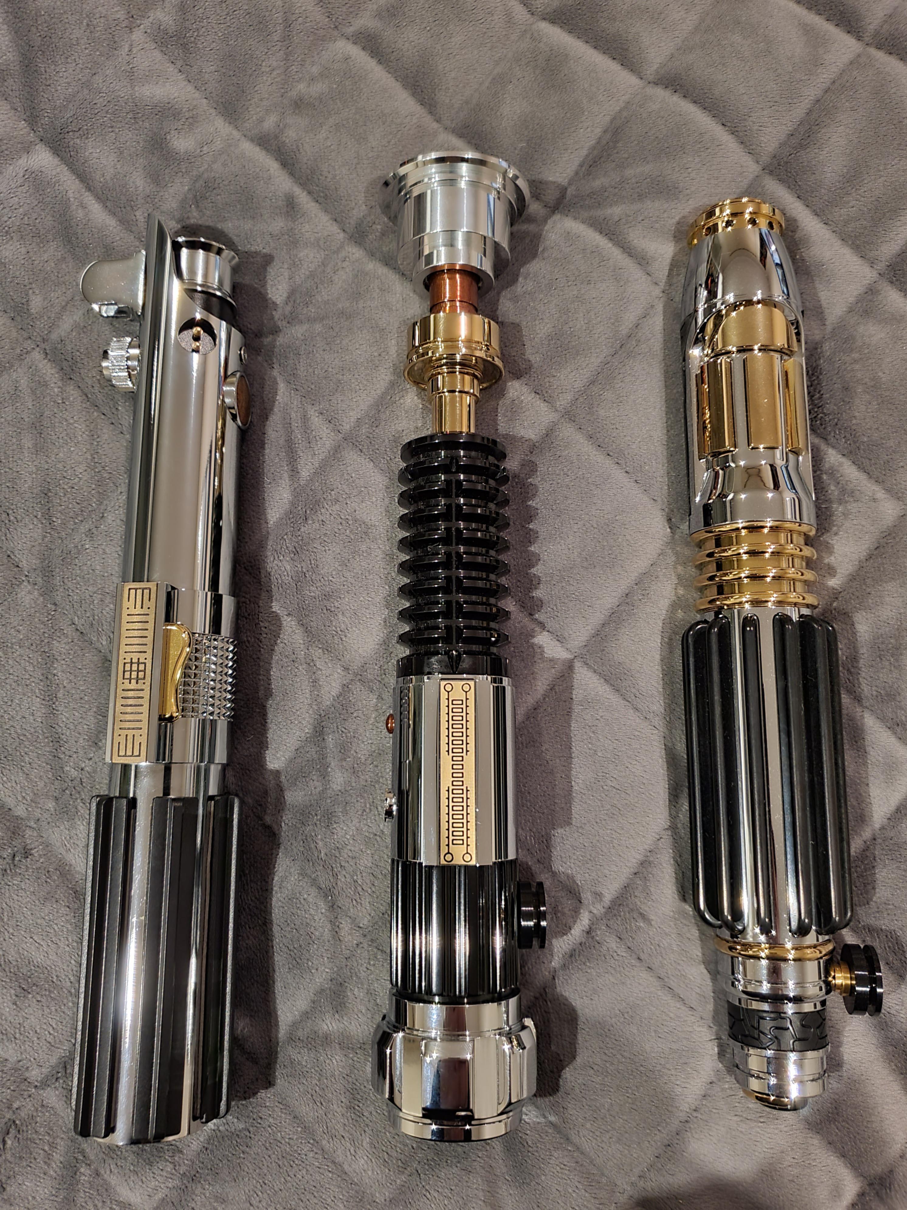 Prequel sabers to me are definitely the most beautiful sabers of all