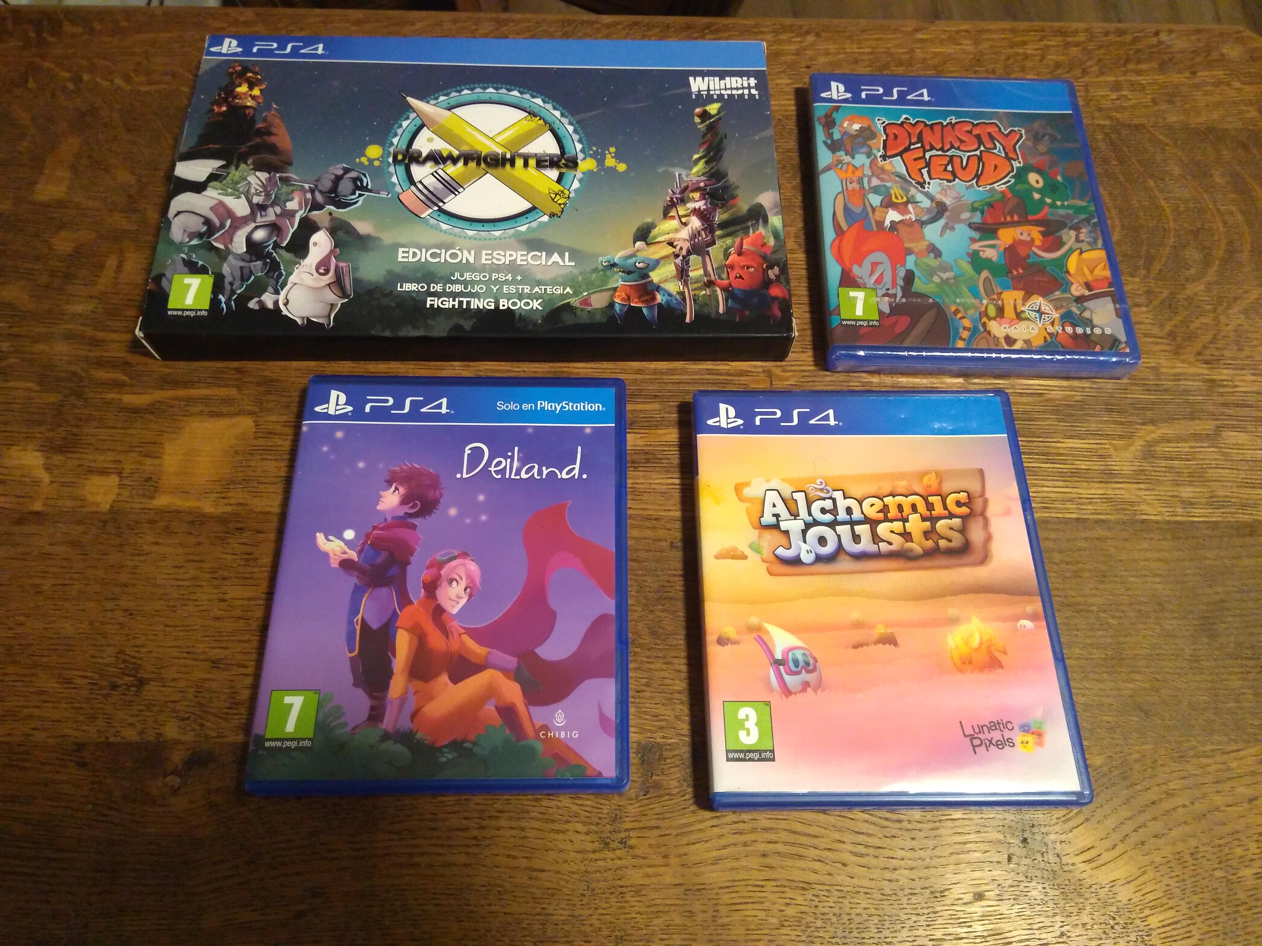 Spain exclusive ps4 games! Went to Barcelona last week and found some