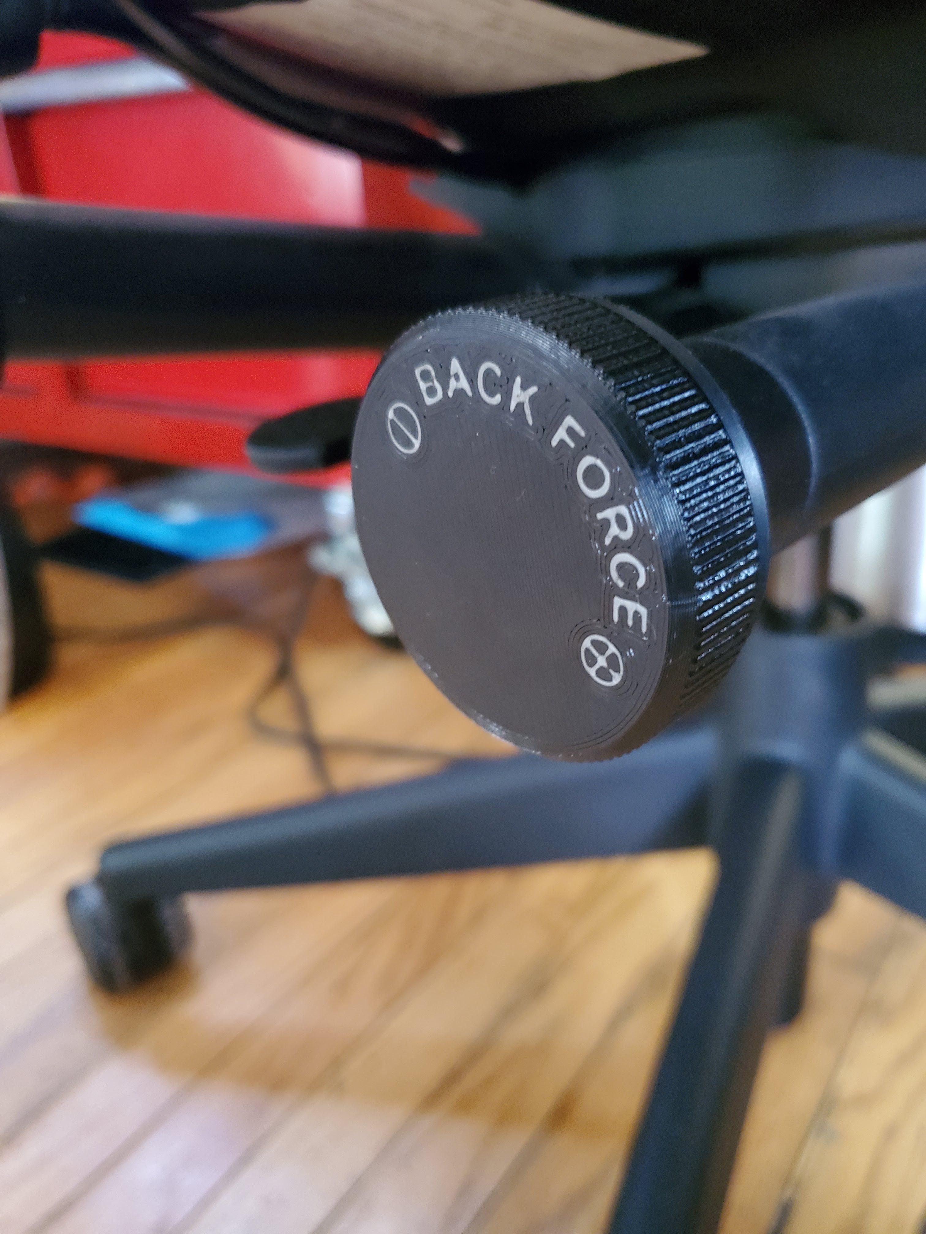 Replacement Steelcase Leap Back Force Knob 3D Printed r/OfficeChairs
