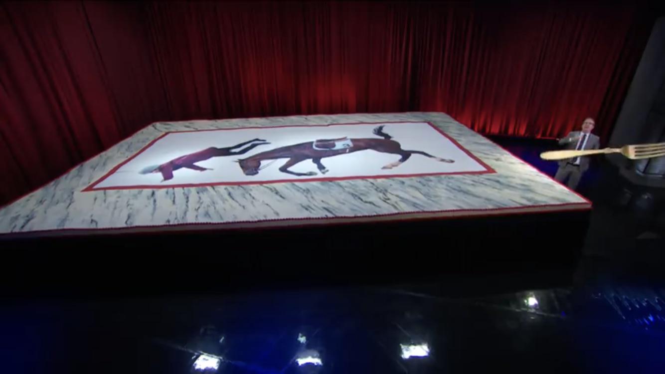 [Last Week Tonight] The world’s largest marble cake r/explainthisscreen