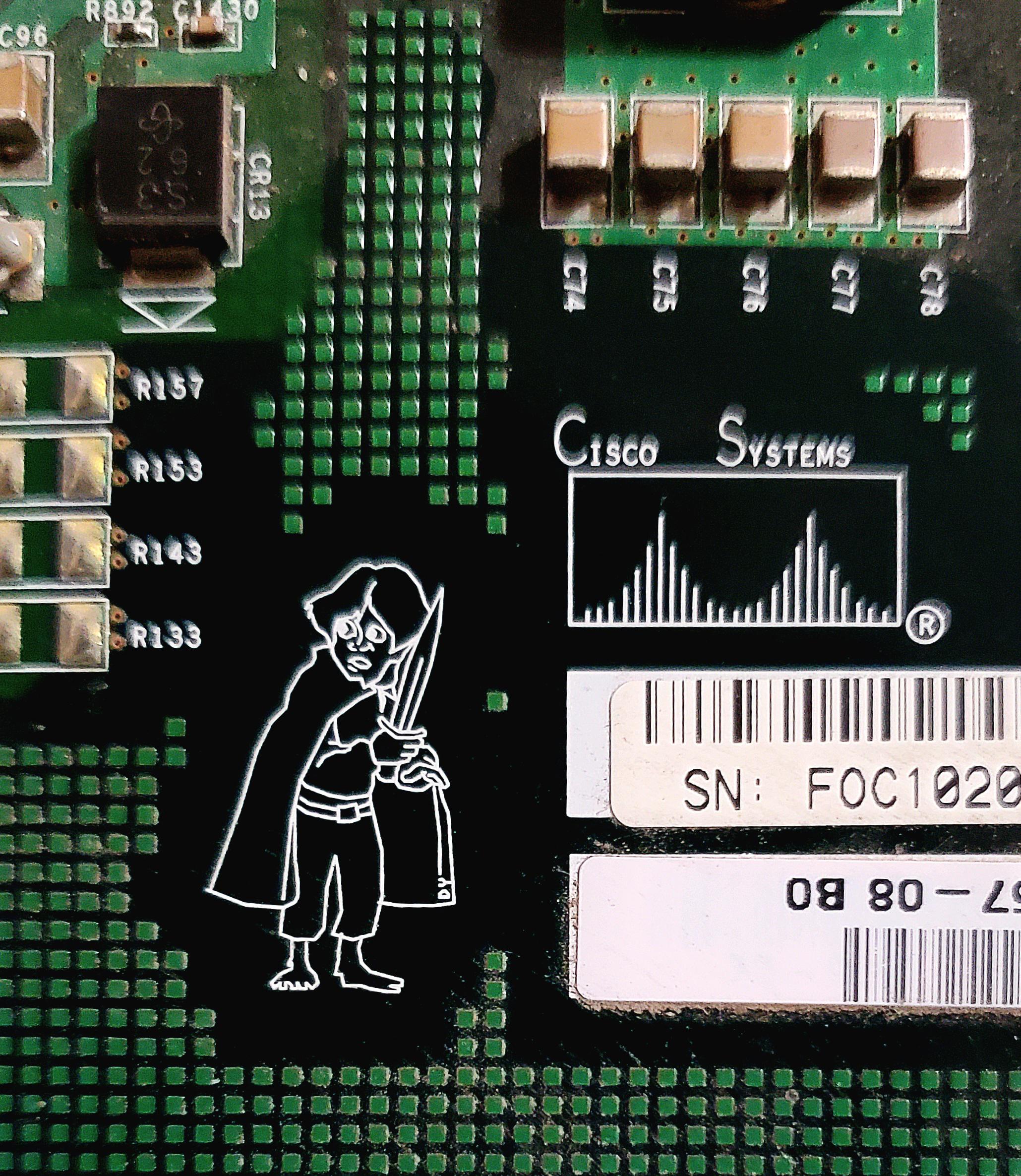 Circuit Board Hidden Art