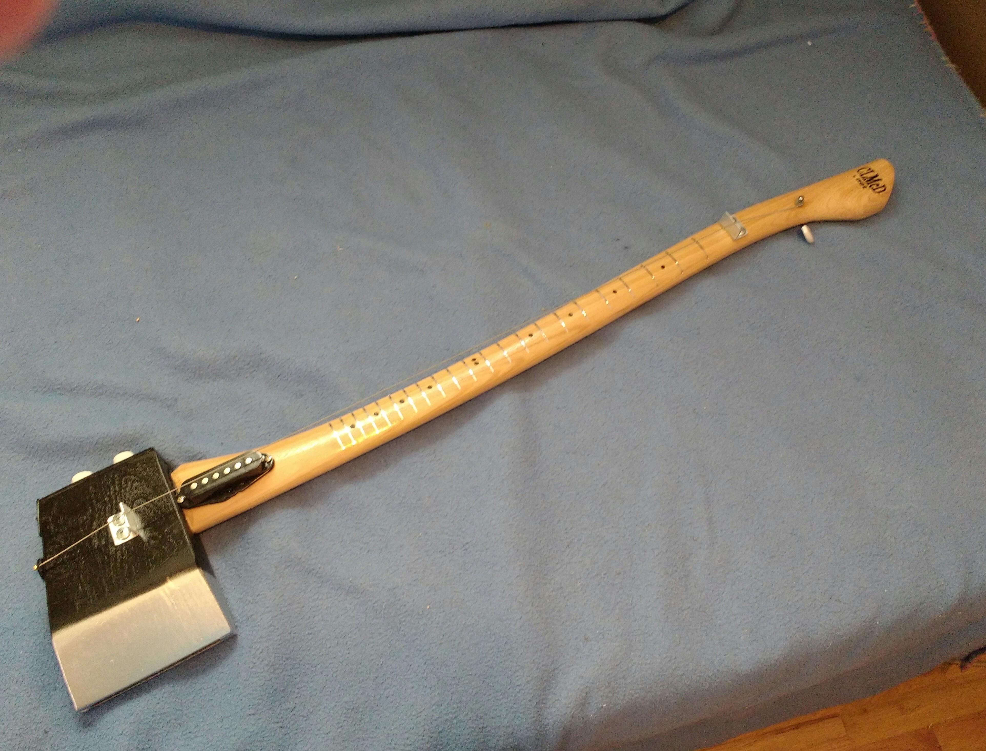 I am working on a special order... Ax Diddley Bow, Wound pick up