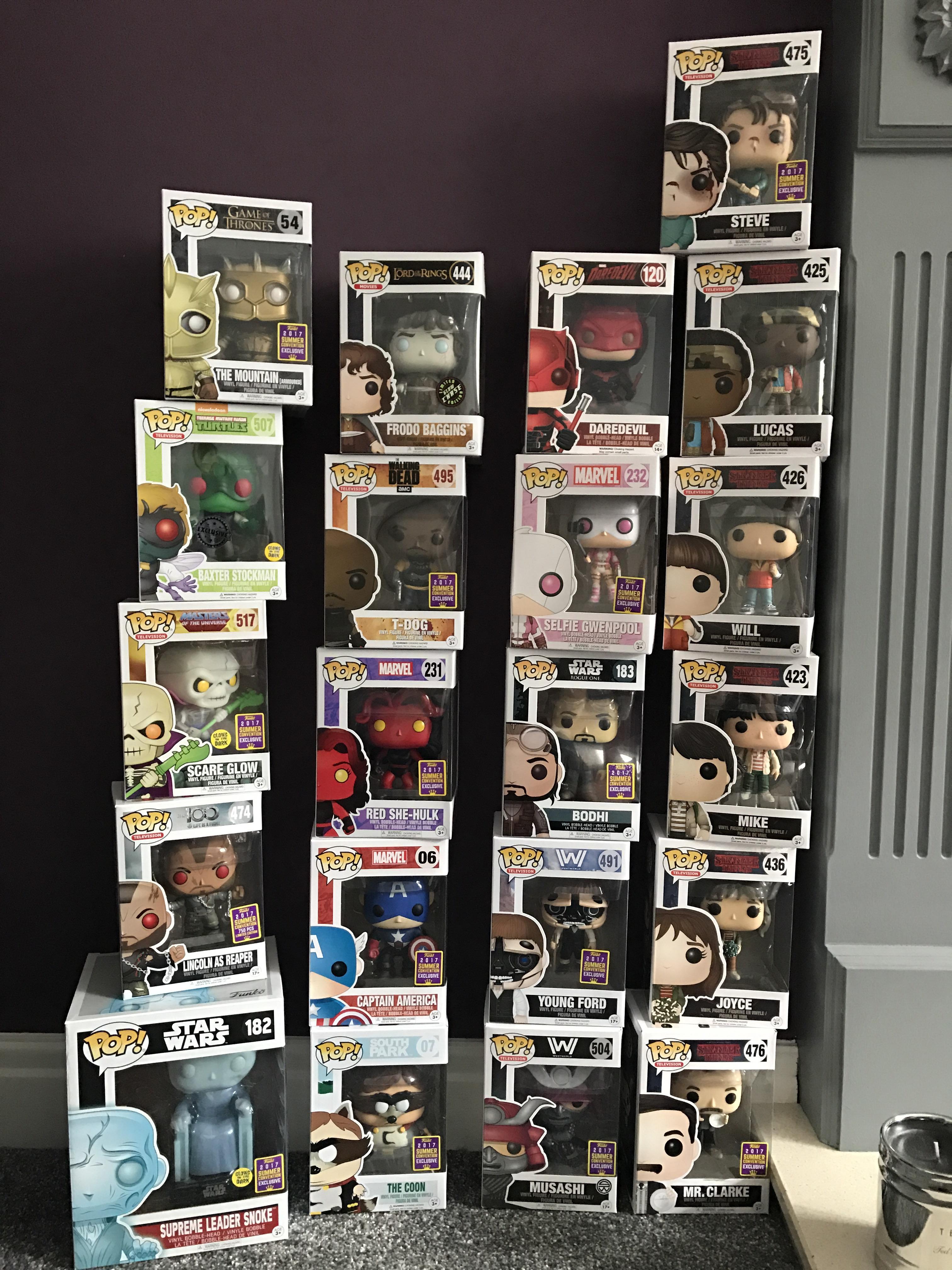 Today's mega haul (FPI/PopCultcha/Amazon & Game) funkopop