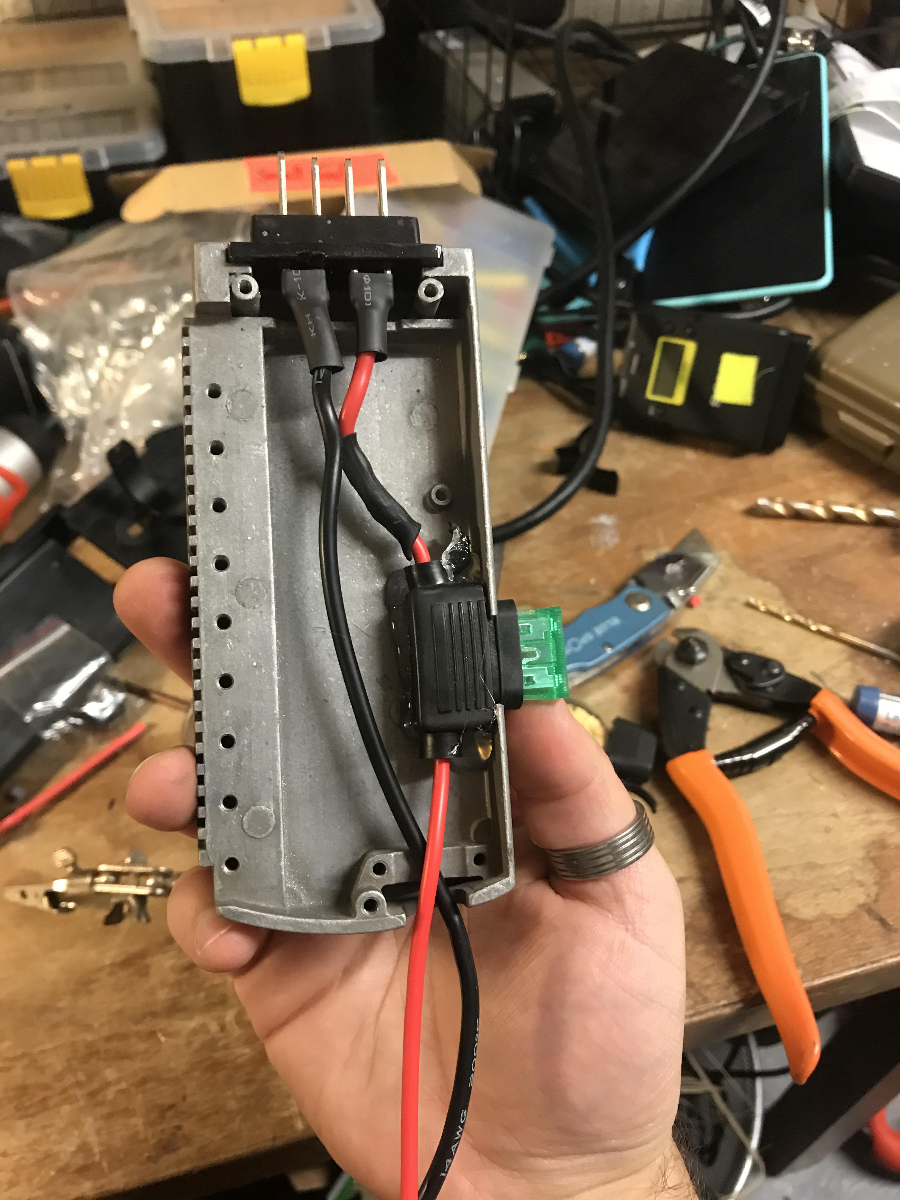 For anyone with a hailong style battery pack, there is room to add a