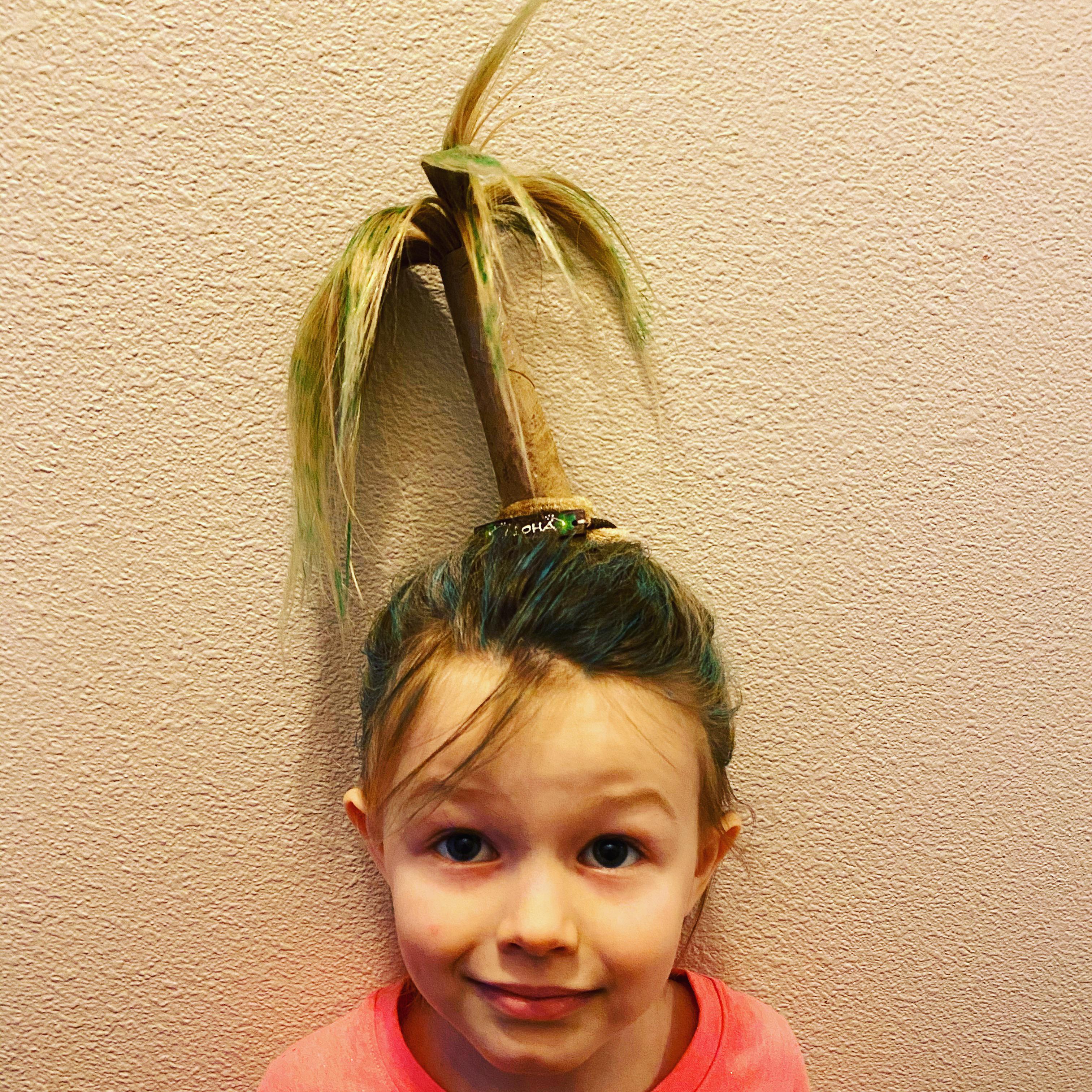 We could all use some beach somewhere right now. Palm tree hair for