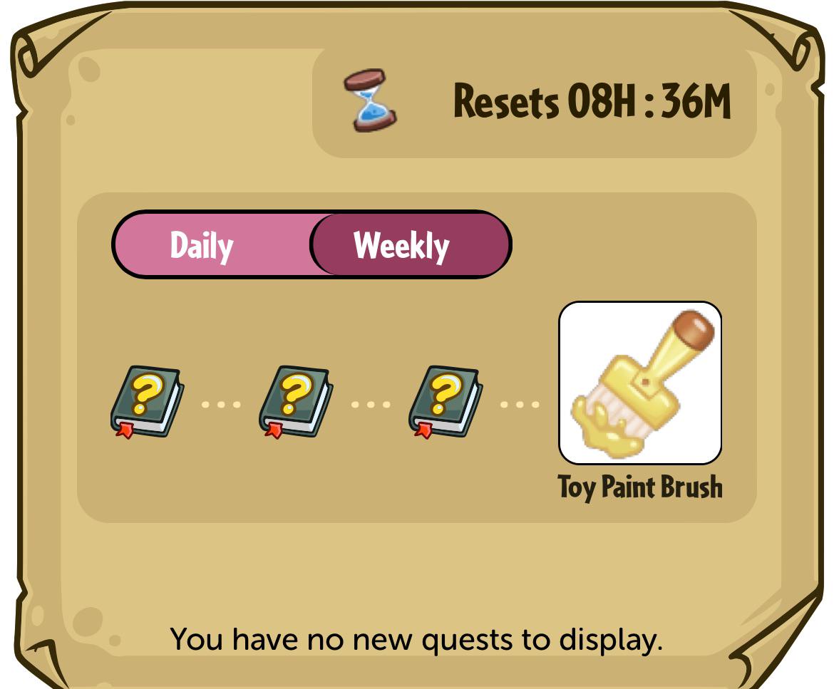 accidentally fumbled a toy paint brush 🫠 r/neopets