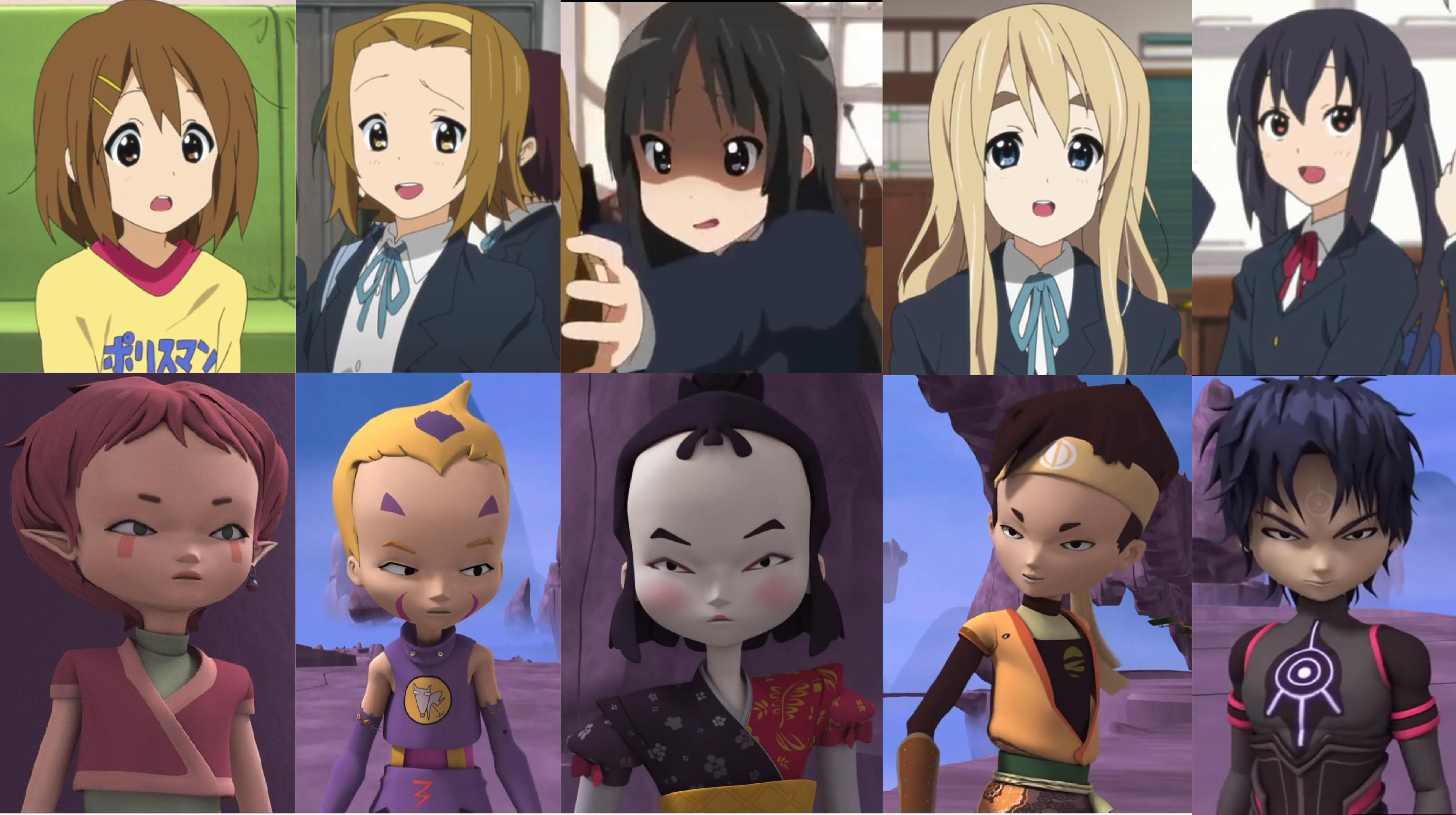 I crossovered Code Lyoko & KON. CodeLyoko
