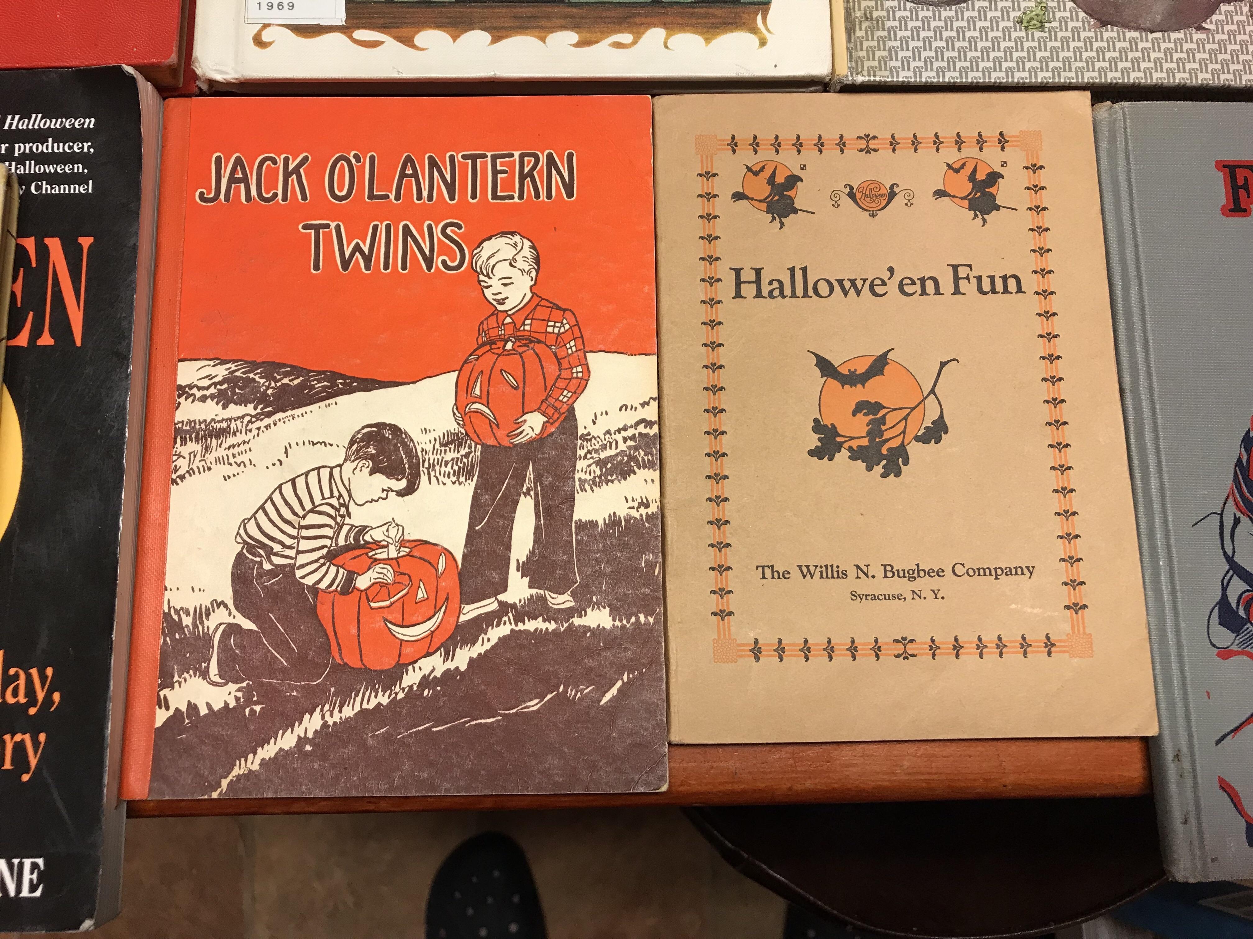 A couple of vintage Halloween books from 1941 and 1927. r/halloween